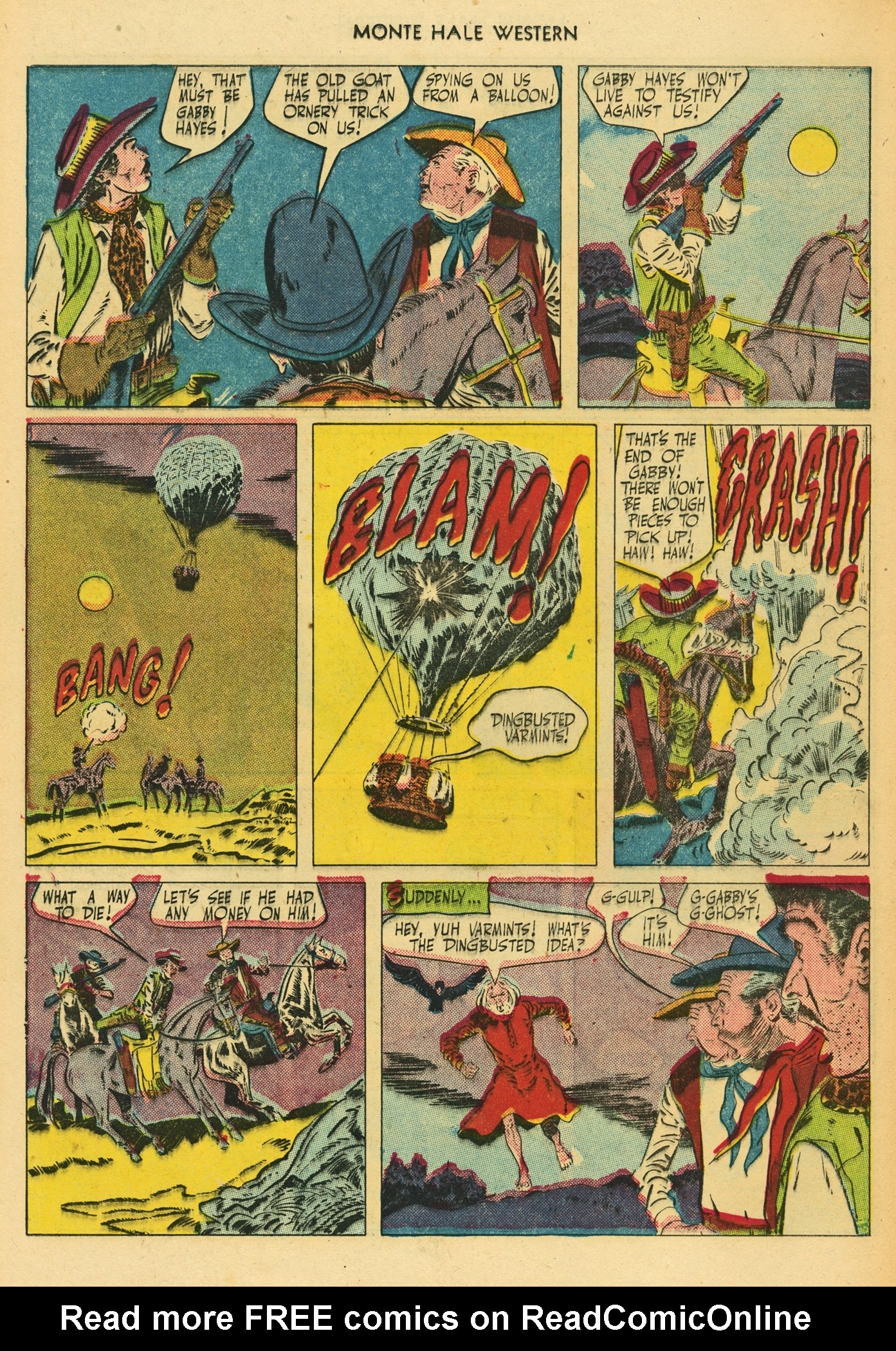 Read online Monte Hale Western comic -  Issue #60 - 12