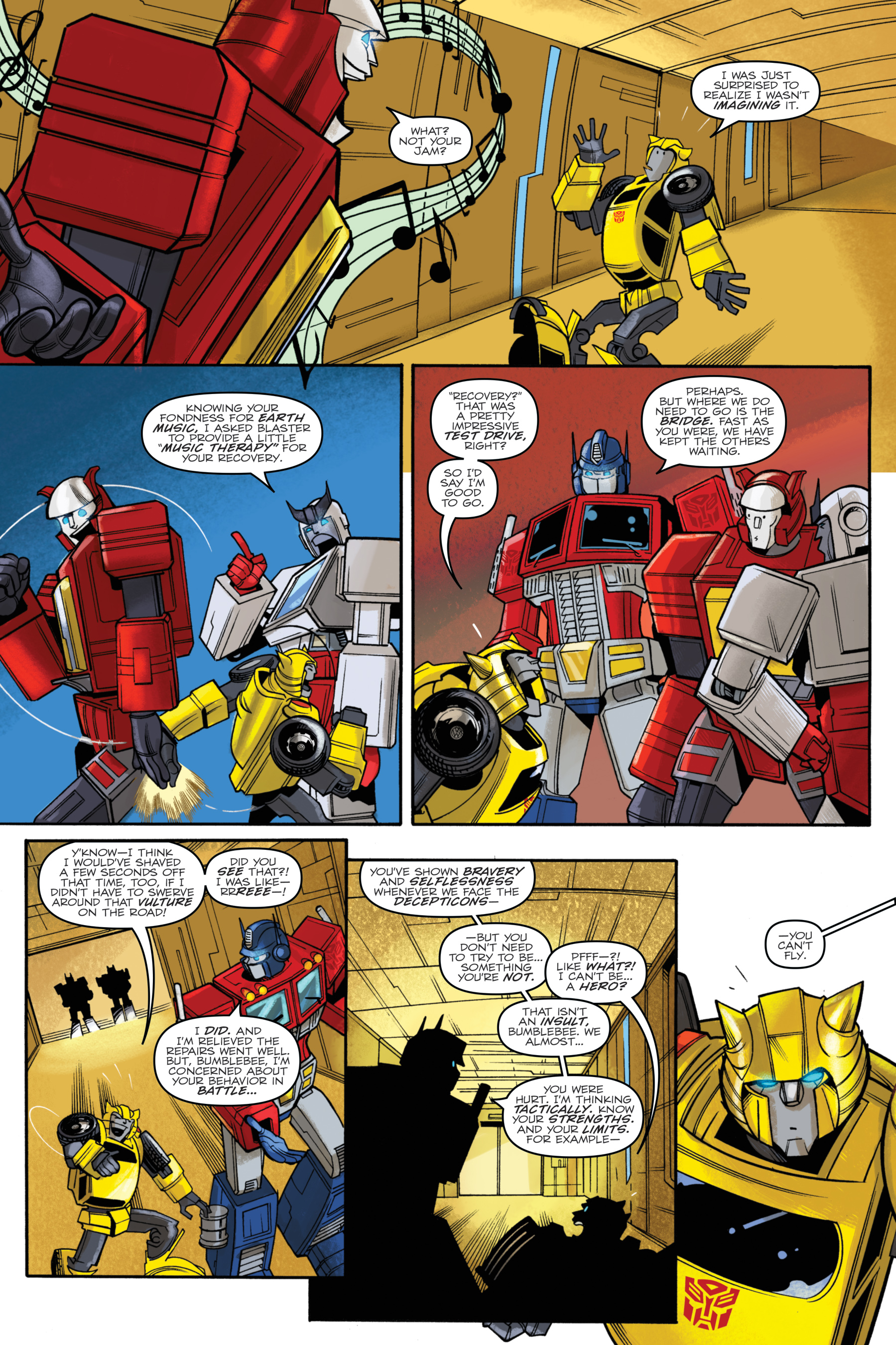 Read online Transformers: Bumblebee - Win If You Dare comic -  Issue # TPB - 9