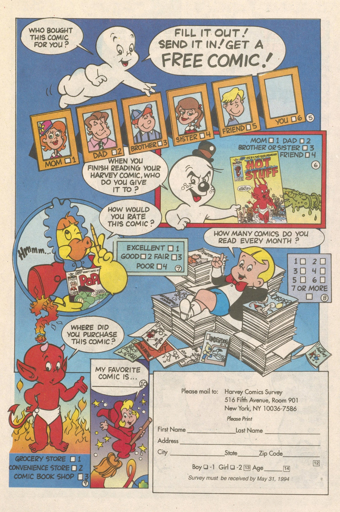 Read online Casper the Friendly Ghost (1991) comic -  Issue #26 - 10