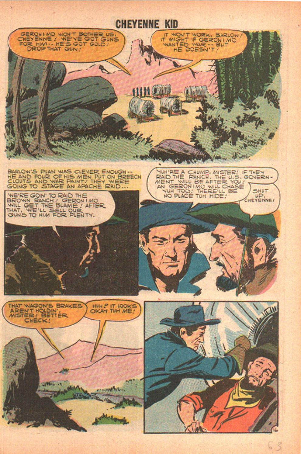 Read online Cheyenne Kid comic -  Issue #11 - 63