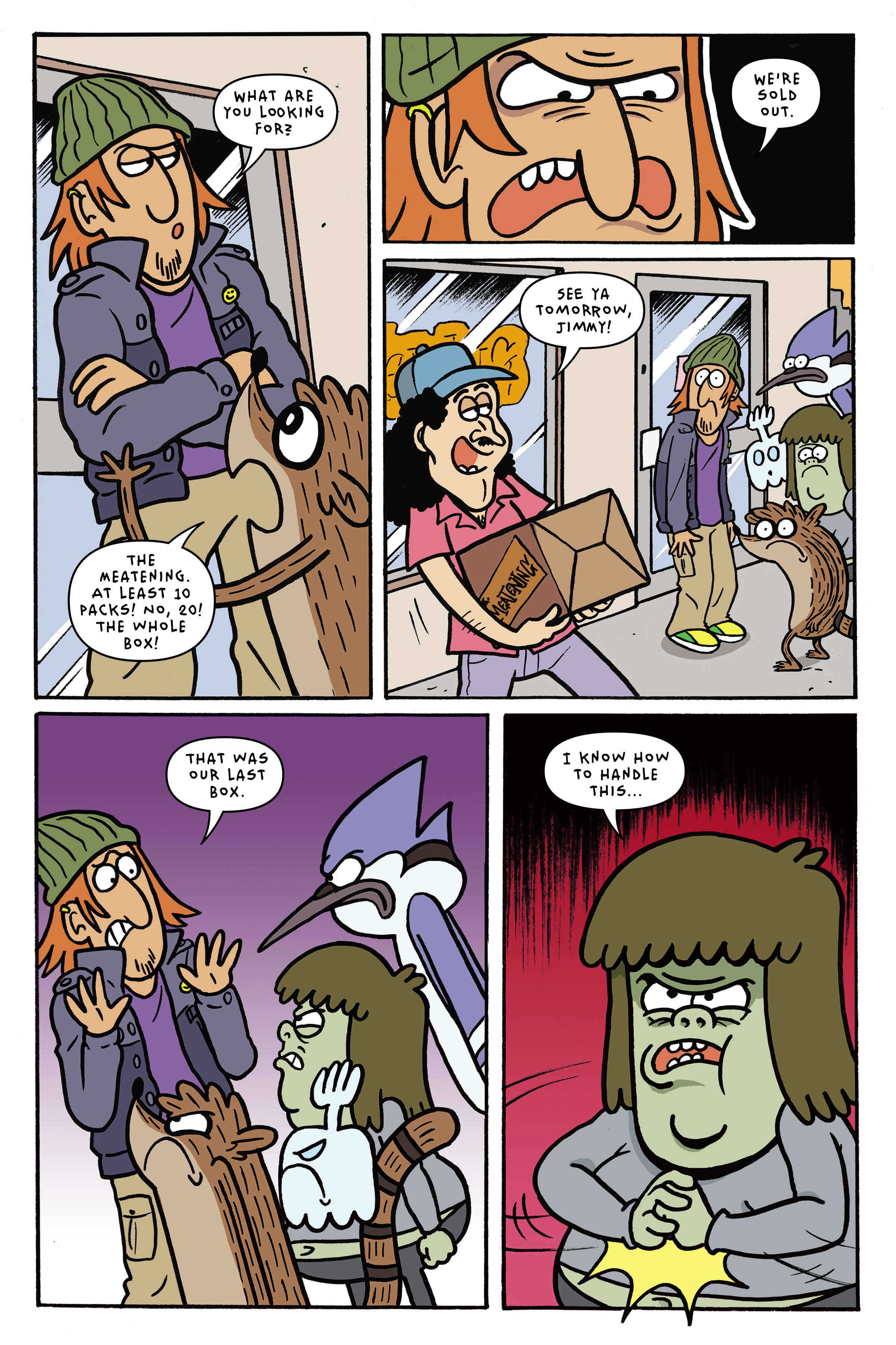 Read online Regular Show: The Meatening comic -  Issue # TPB - 86