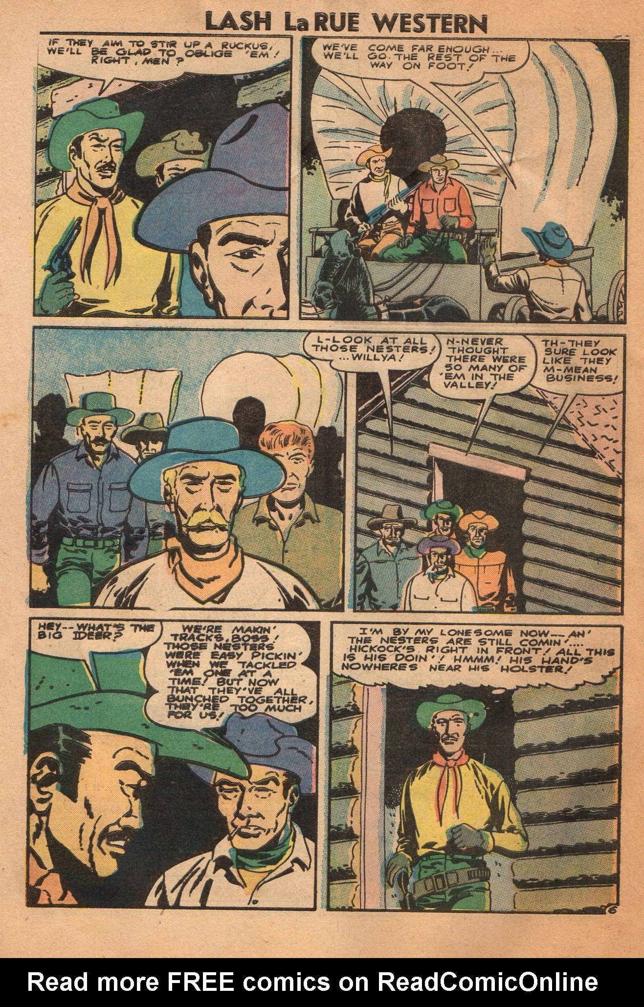 Read online Lash Larue Western (1949) comic -  Issue #62 - 32