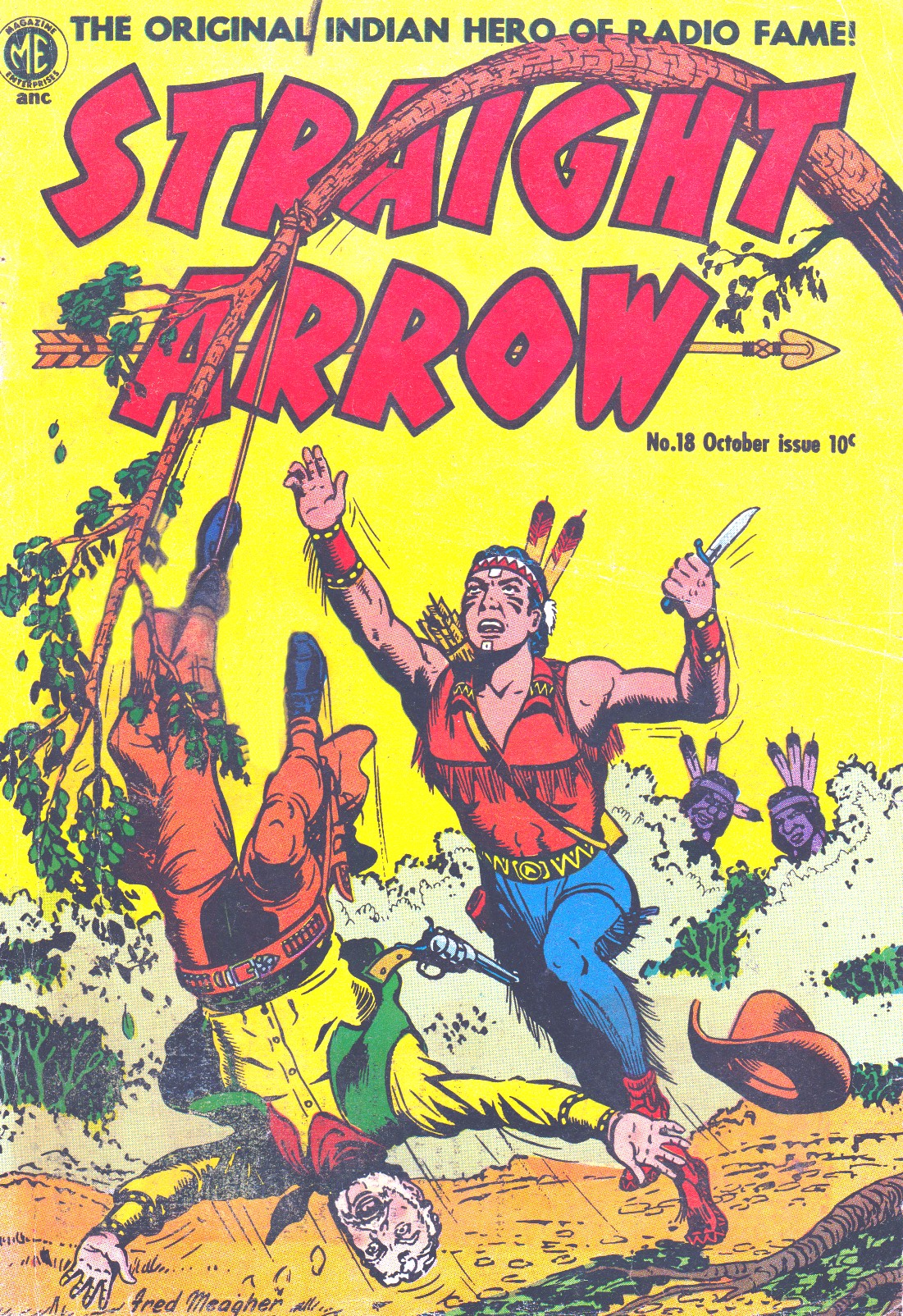 Read online Straight Arrow comic -  Issue #18 - 1