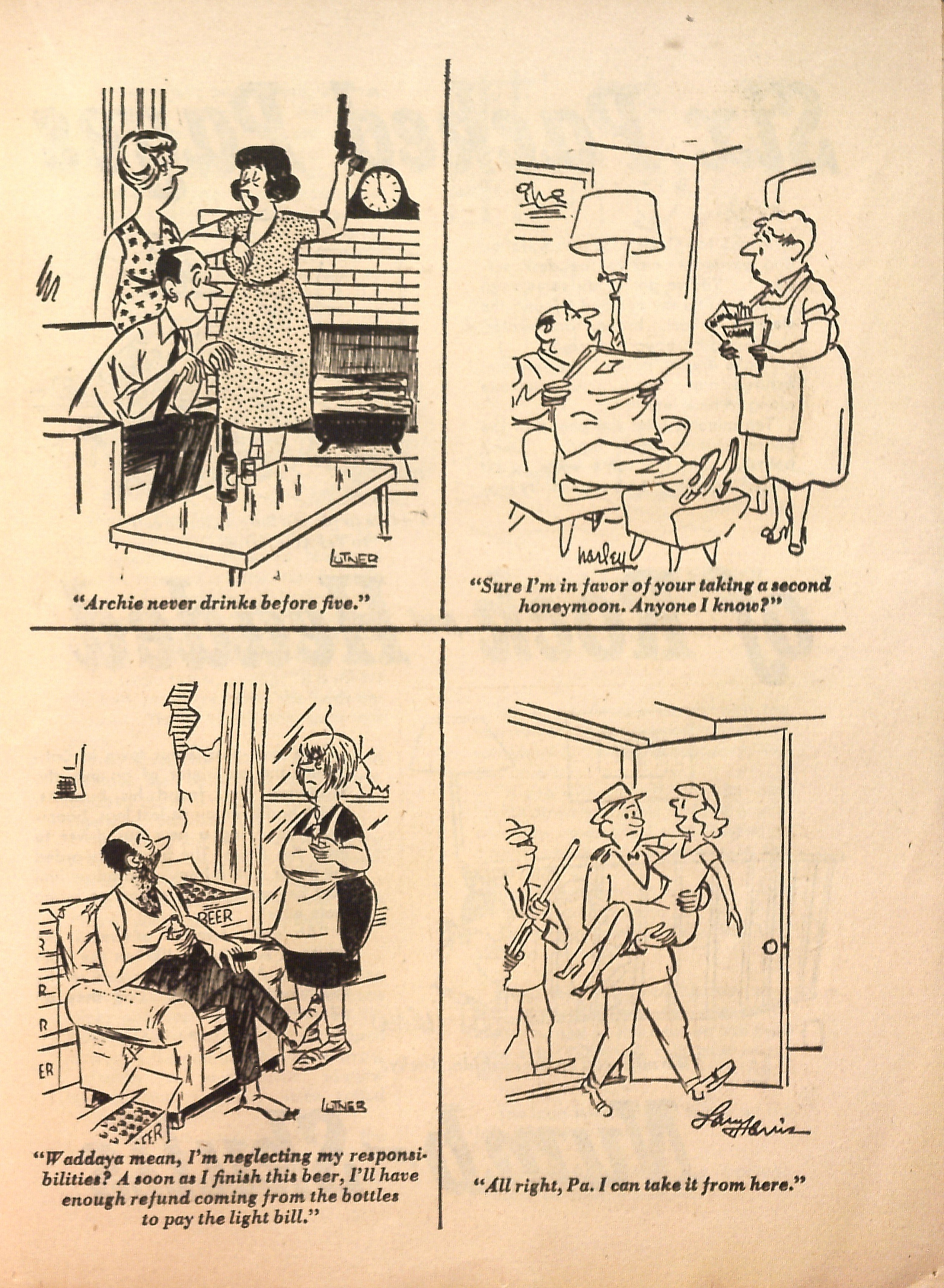 Read online Cartoons and Gags comic -  Issue #26 - 19