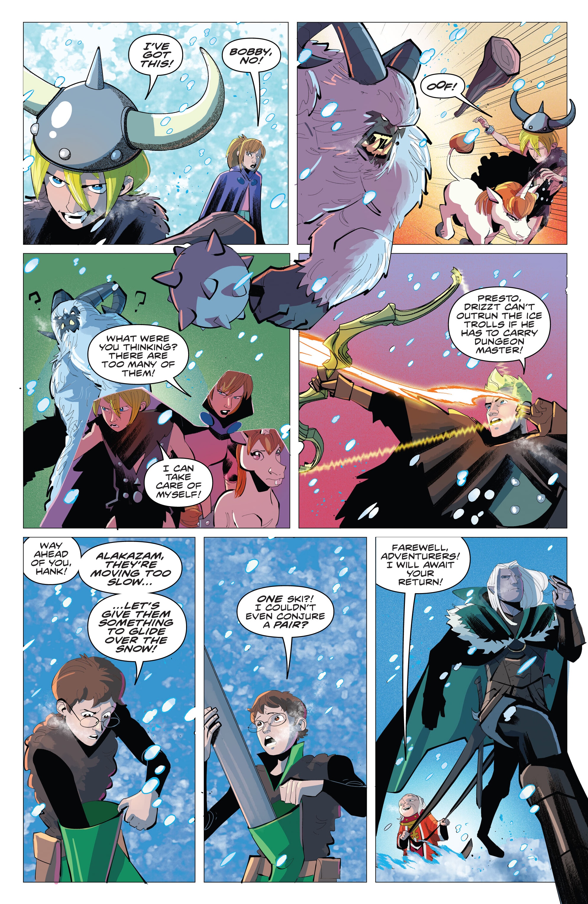 Read online Dungeons & Dragons: Saturday Morning Adventures (2024) comic -  Issue #1 - 15