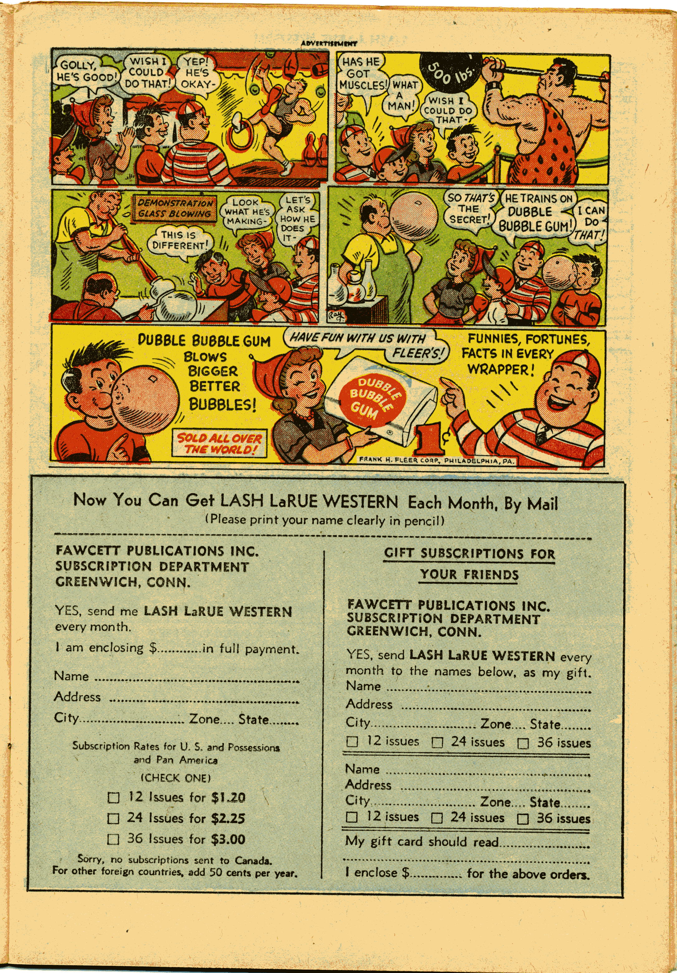 Read online Lash Larue Western (1949) comic -  Issue #27 - 11