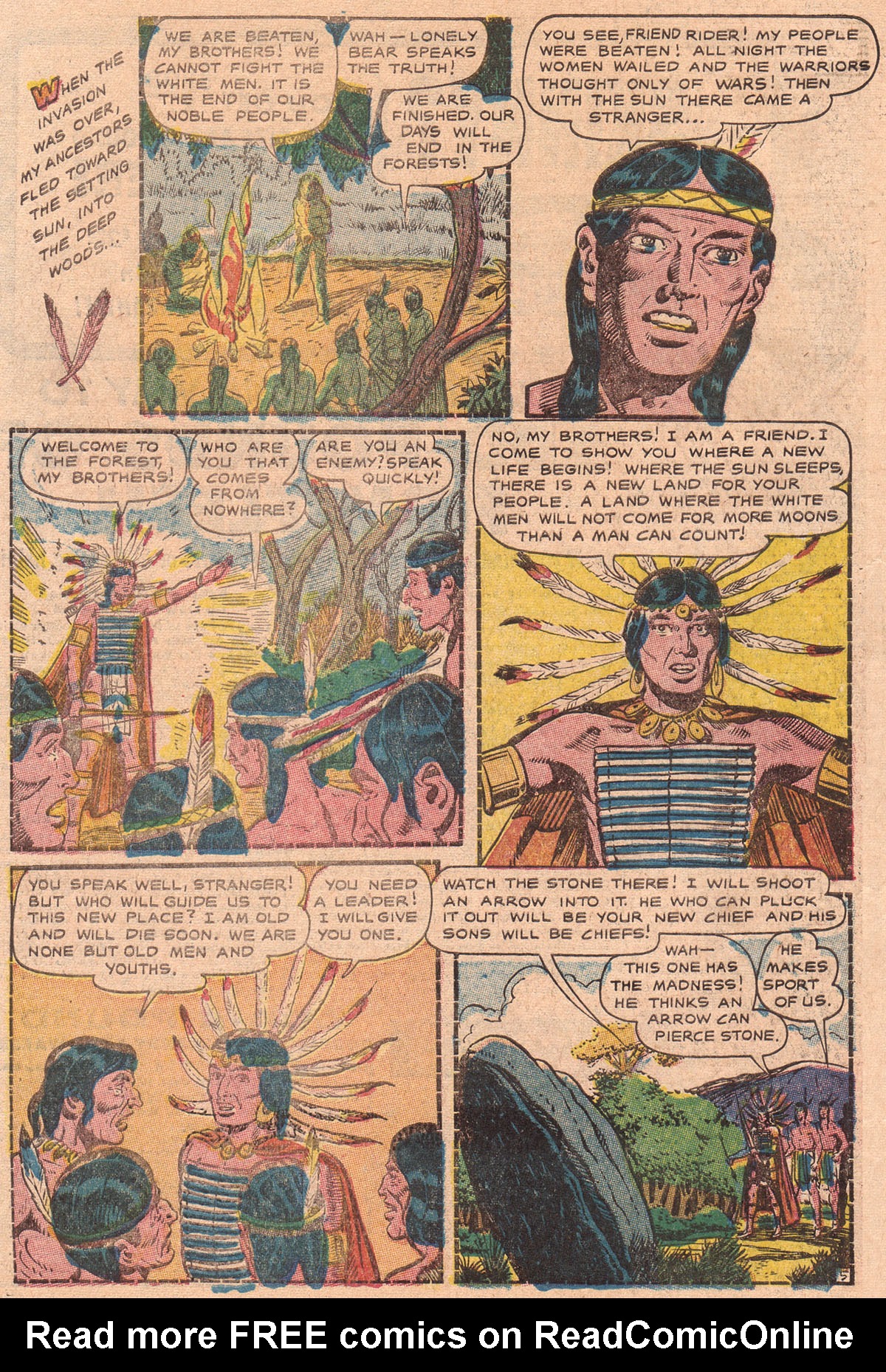 Read online Swift Arrow (1957) comic -  Issue #3 - 32
