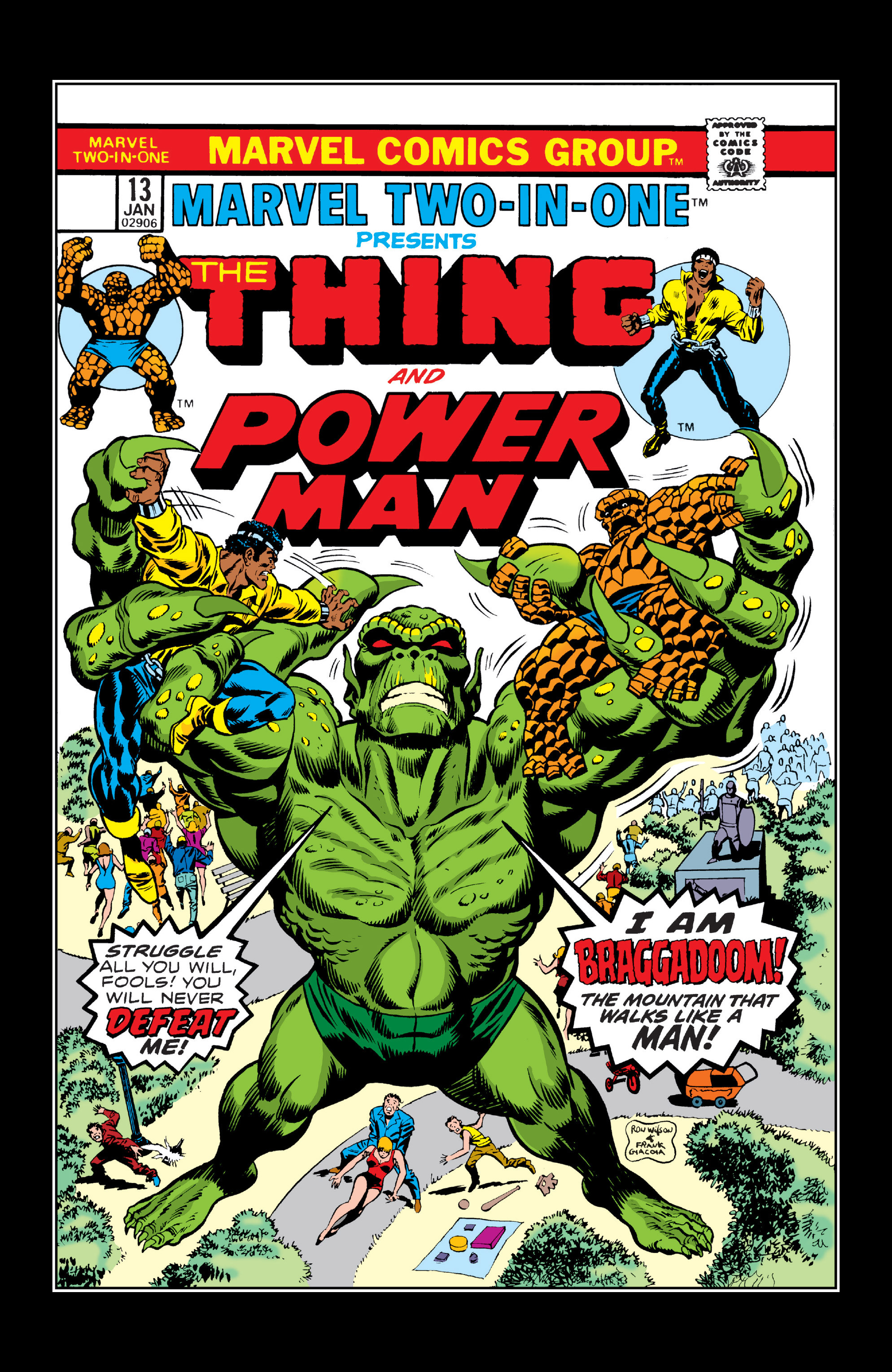 Read online Marvel Two-In-One comic -  Issue #13 - 1