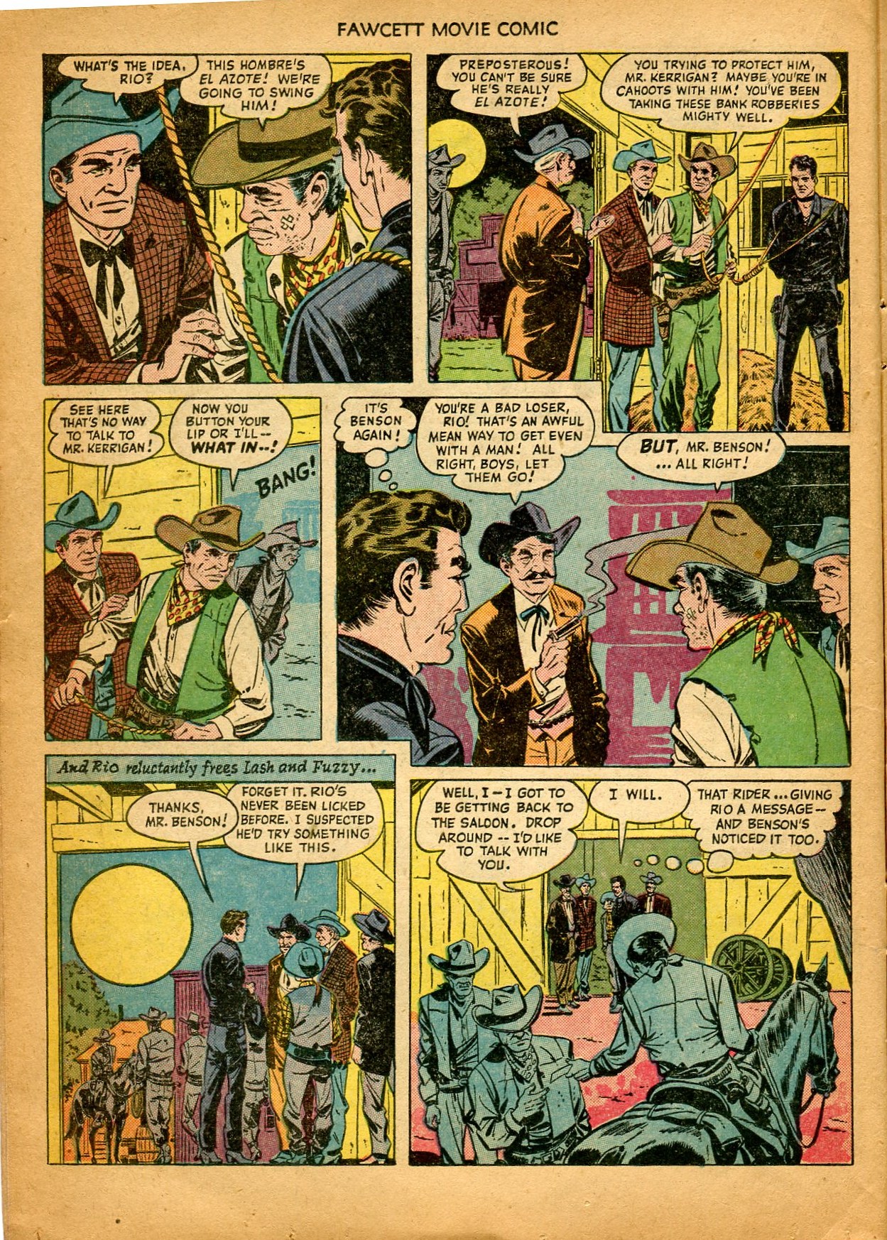 Read online Fawcett Movie Comic comic -  Issue #8 - 14