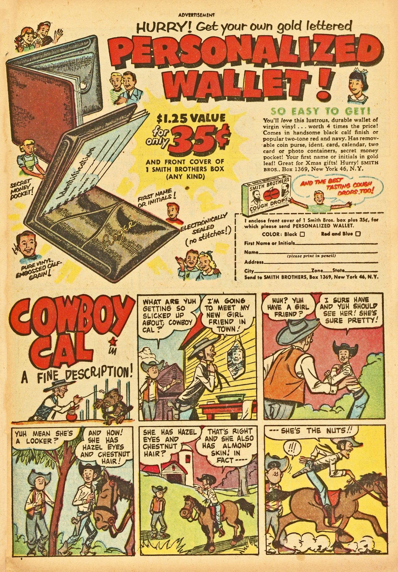 Read online Tom Mix Western (1948) comic -  Issue #59 - 25