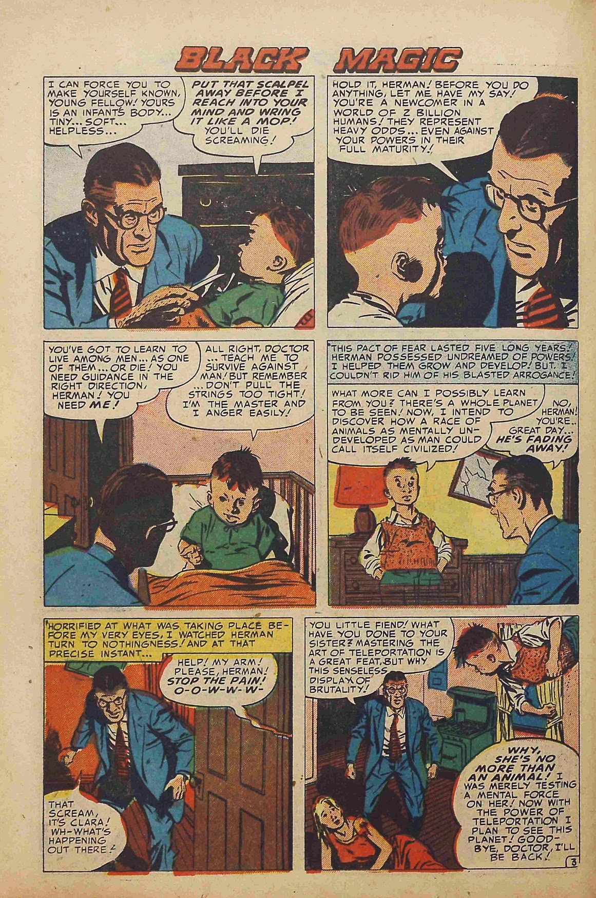 Read online Black Magic (1950) comic -  Issue #22 - 30