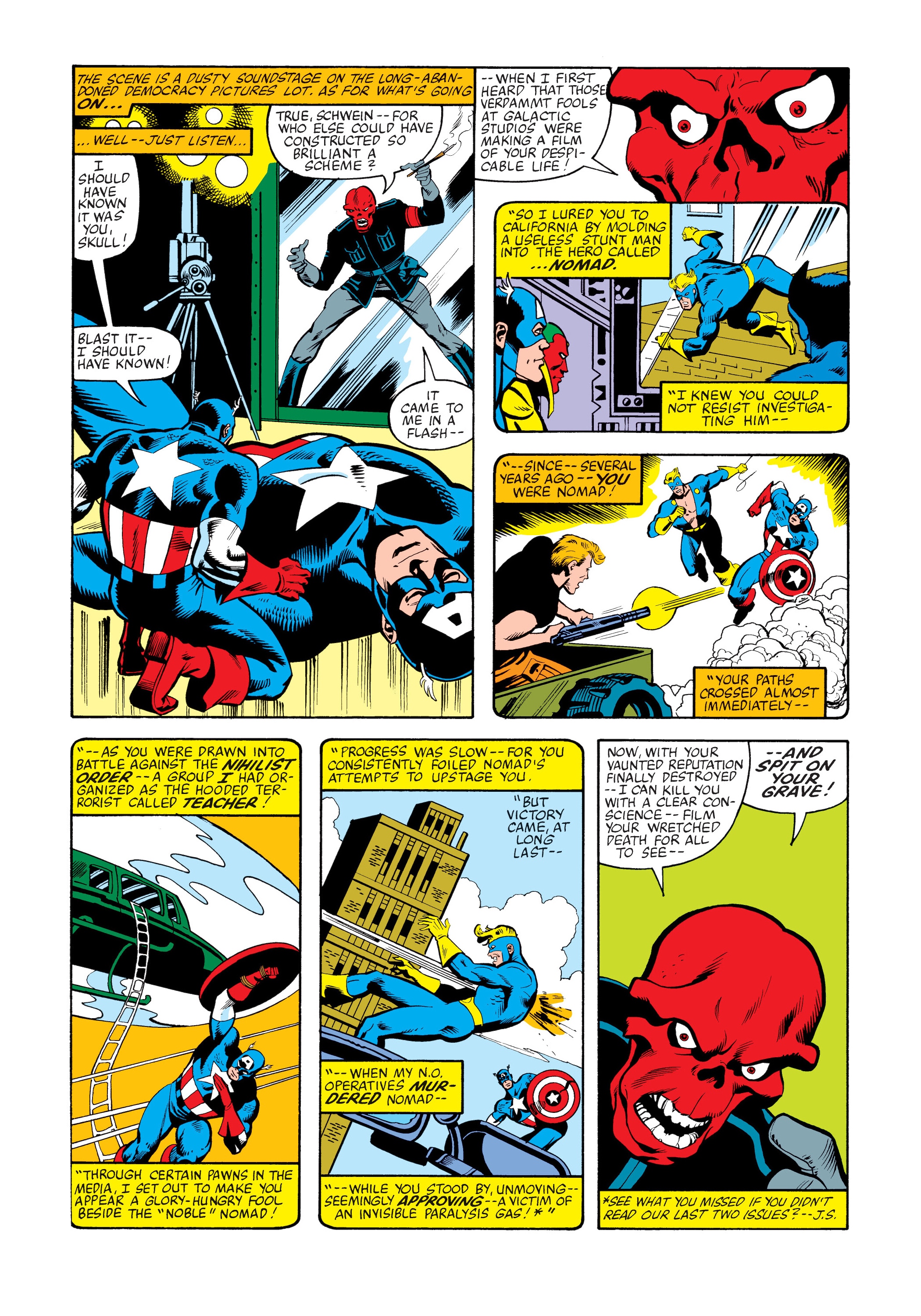 Read online Marvel Masterworks: Captain America comic -  Issue # TPB 15 (Part 1) - 56