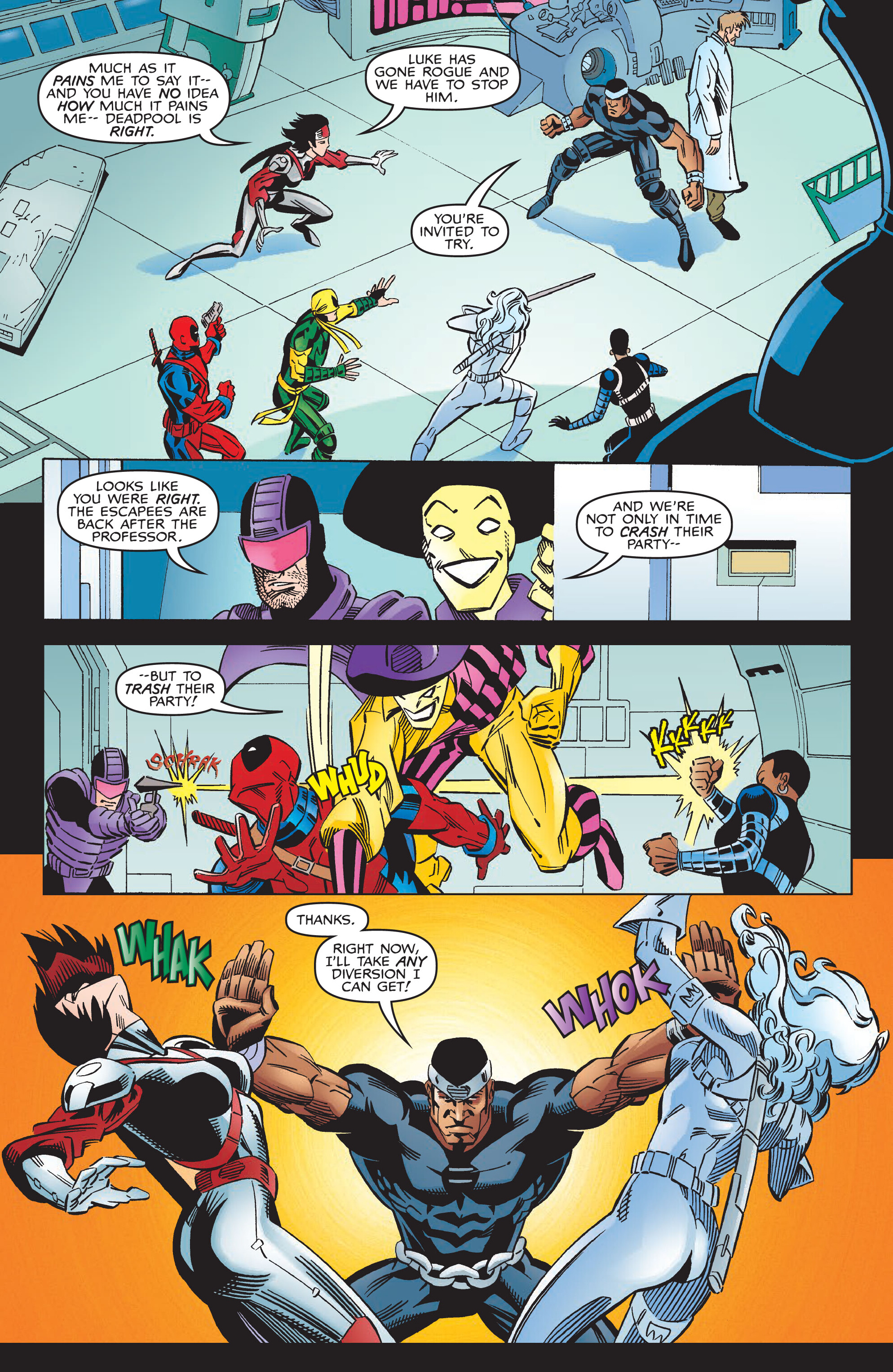 Read online Deadpool Epic Collection comic -  Issue # Drowning Man (Part 3) - 40