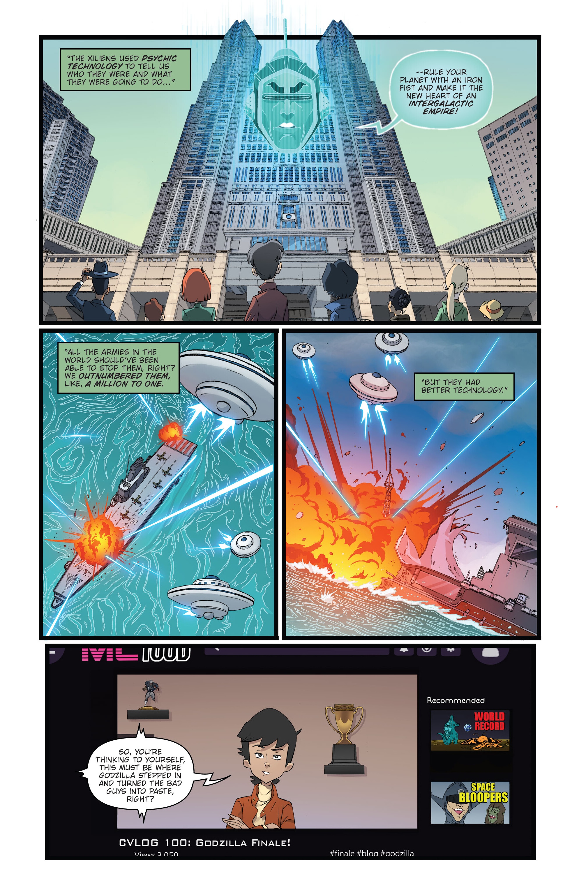 Read online Godzilla: Monsters & Protectors - Summer Smash comic -  Issue # Full - 5