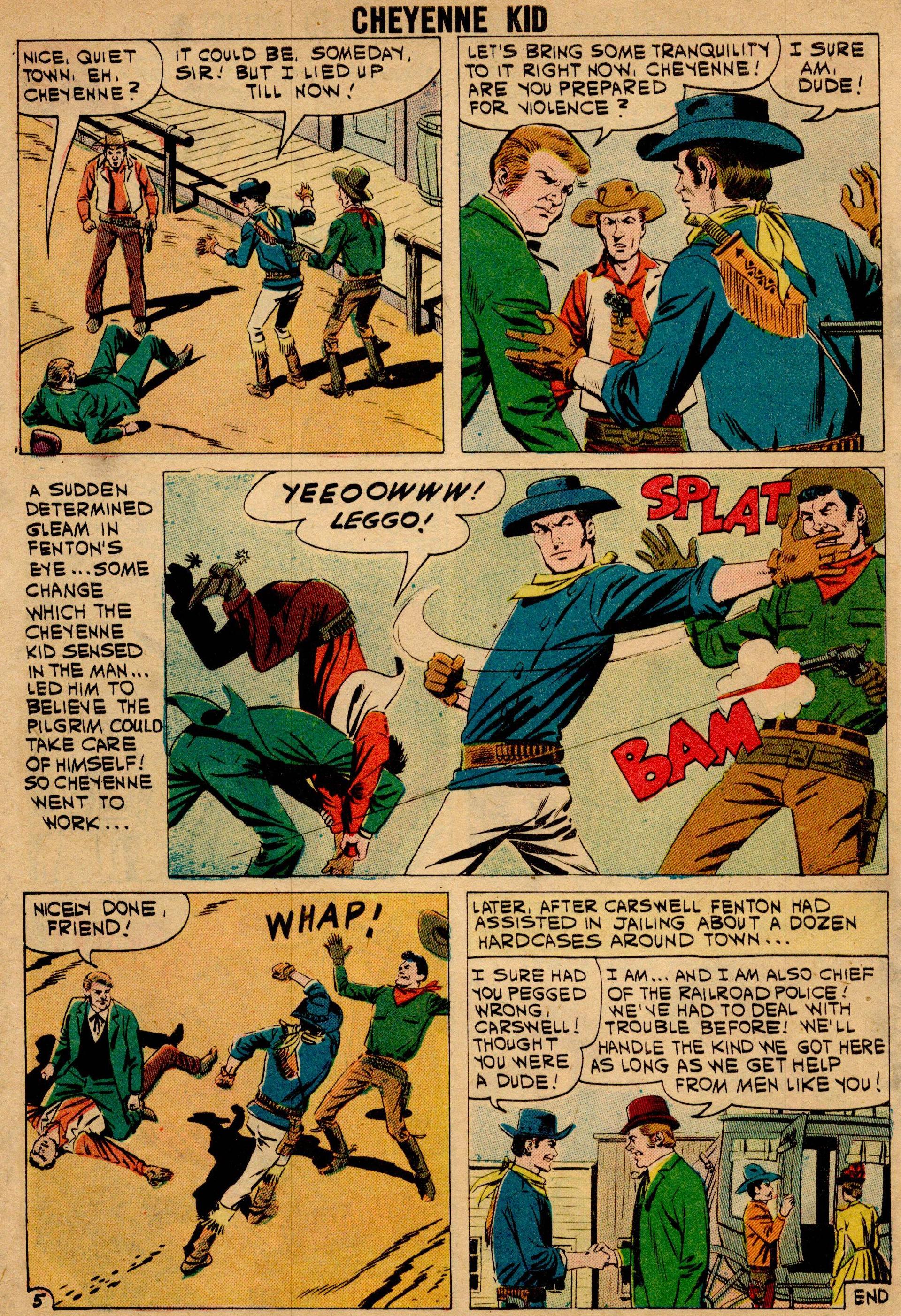 Read online Cheyenne Kid comic -  Issue #30 - 8