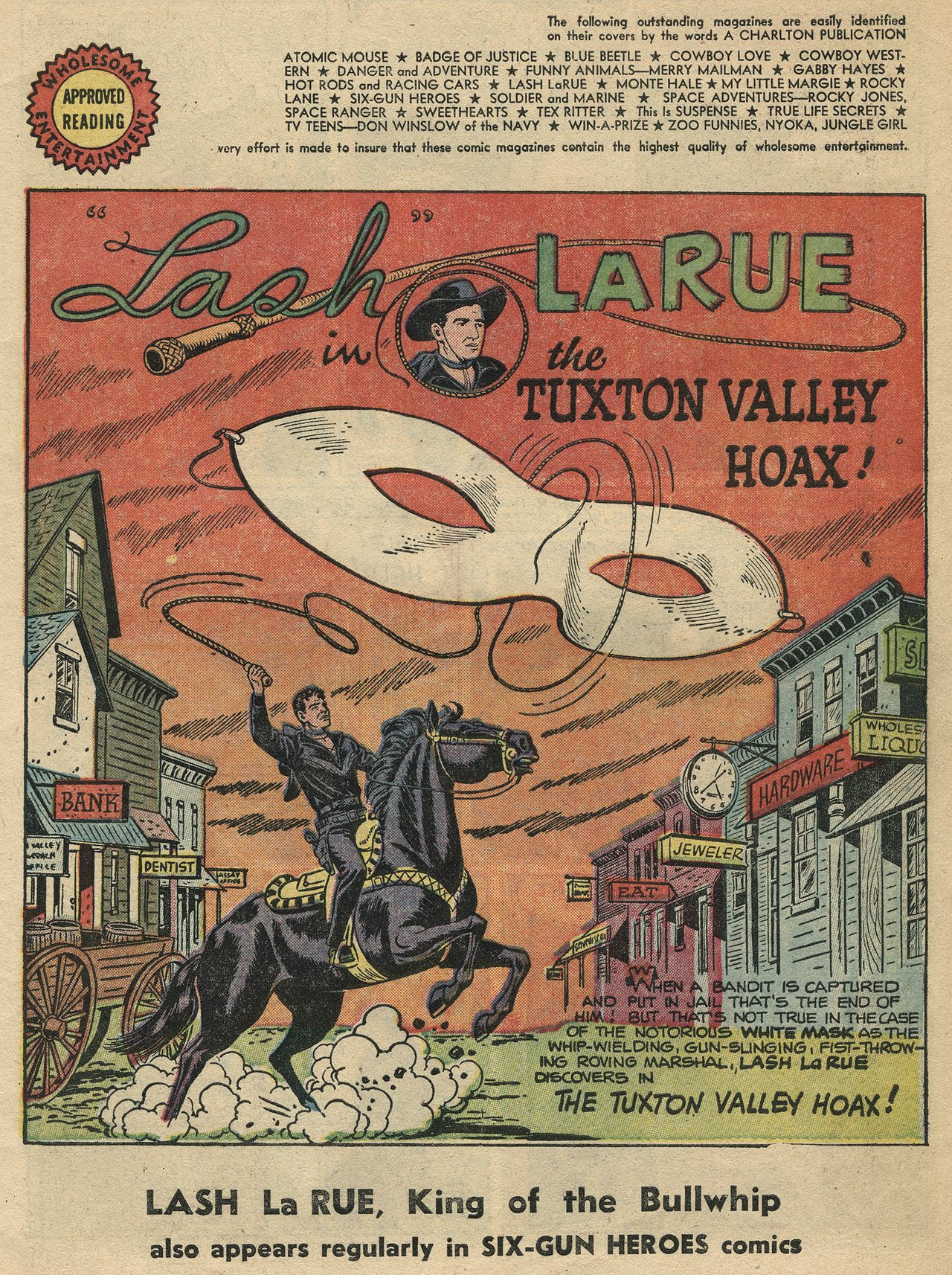 Read online Lash Larue Western (1949) comic -  Issue #54 - 3