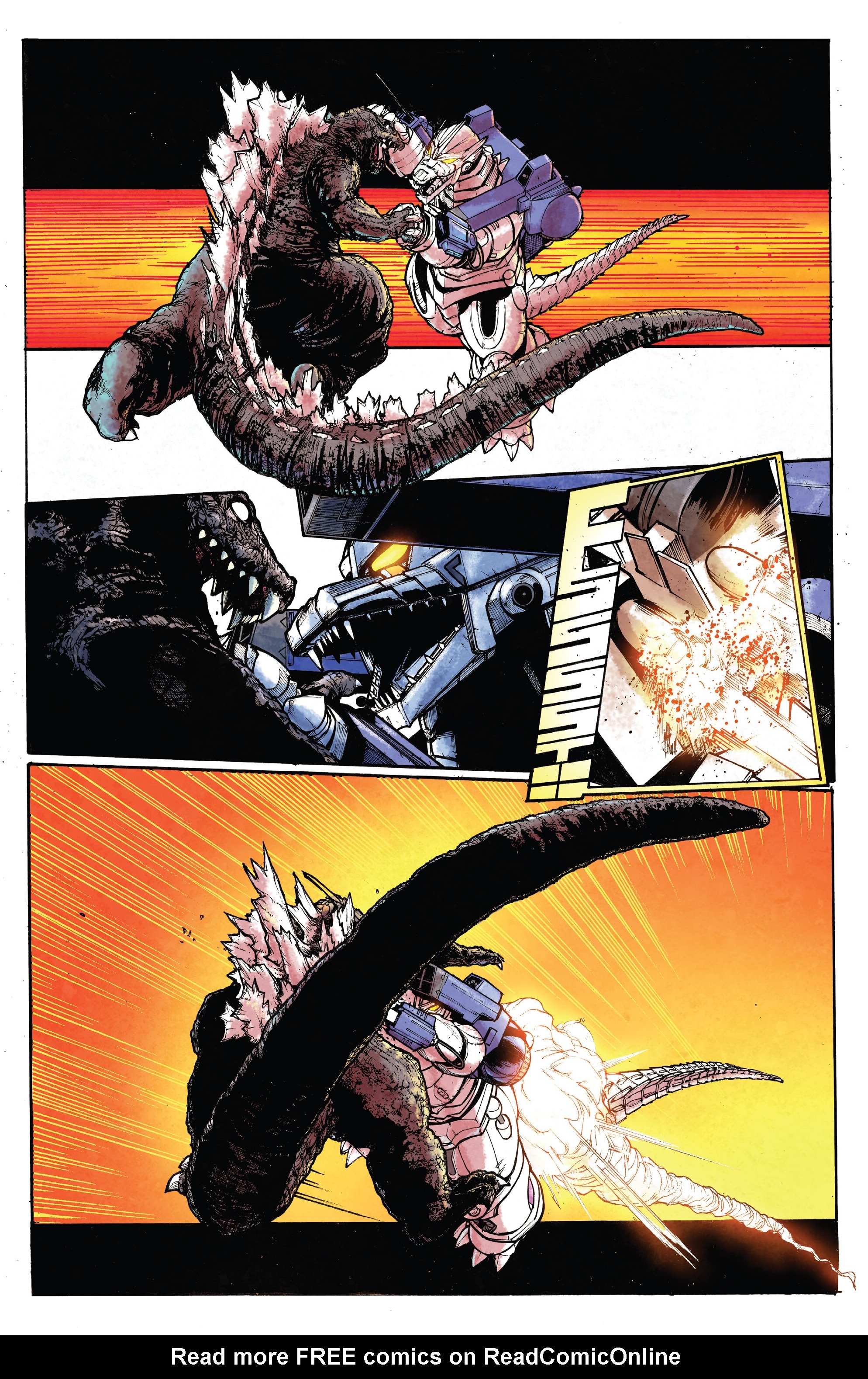 Read online Godzilla Rivals: vs. Mechagodzilla comic -  Issue # Full - 22