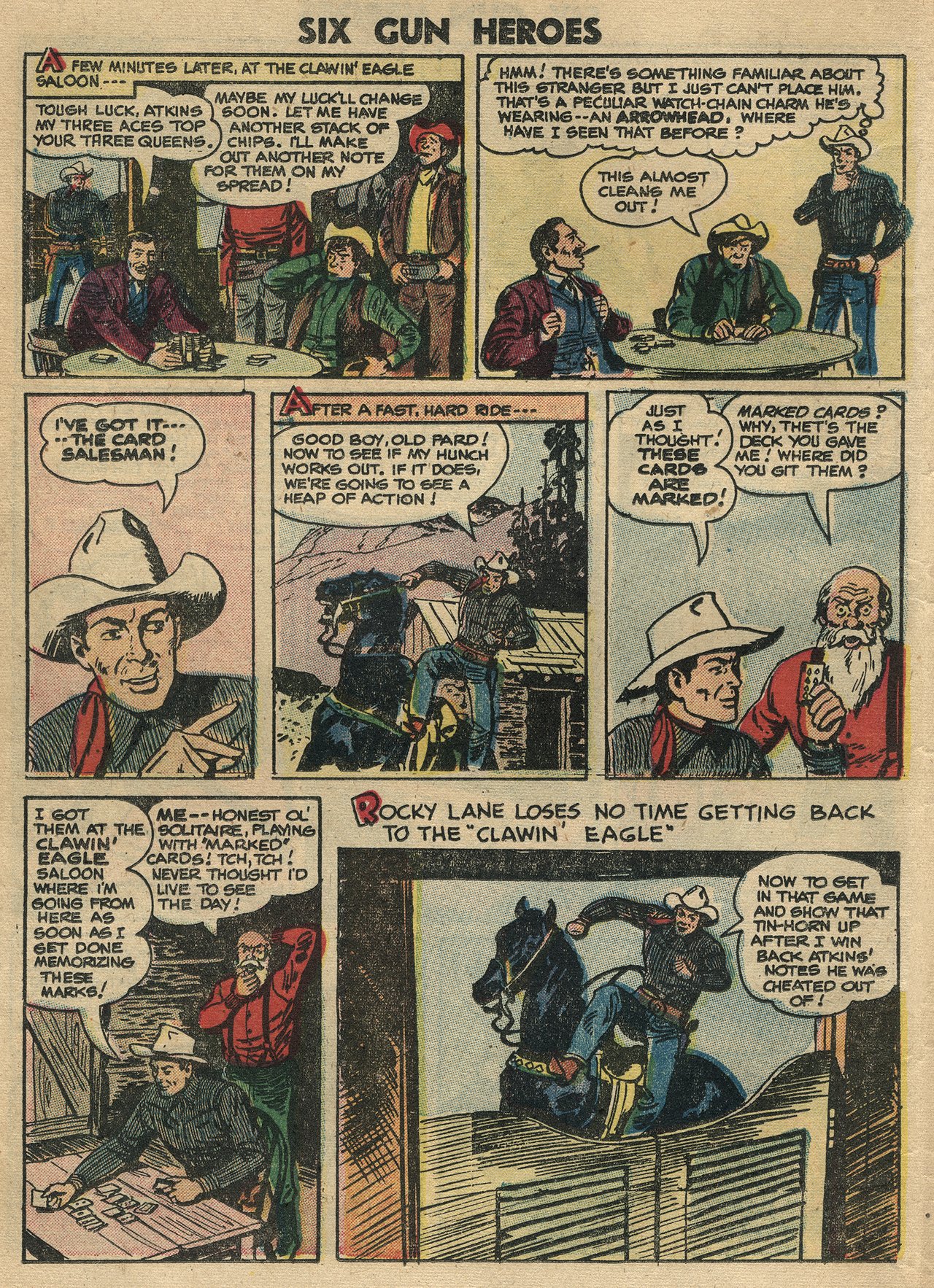 Read online Six-Gun Heroes comic -  Issue #35 - 14