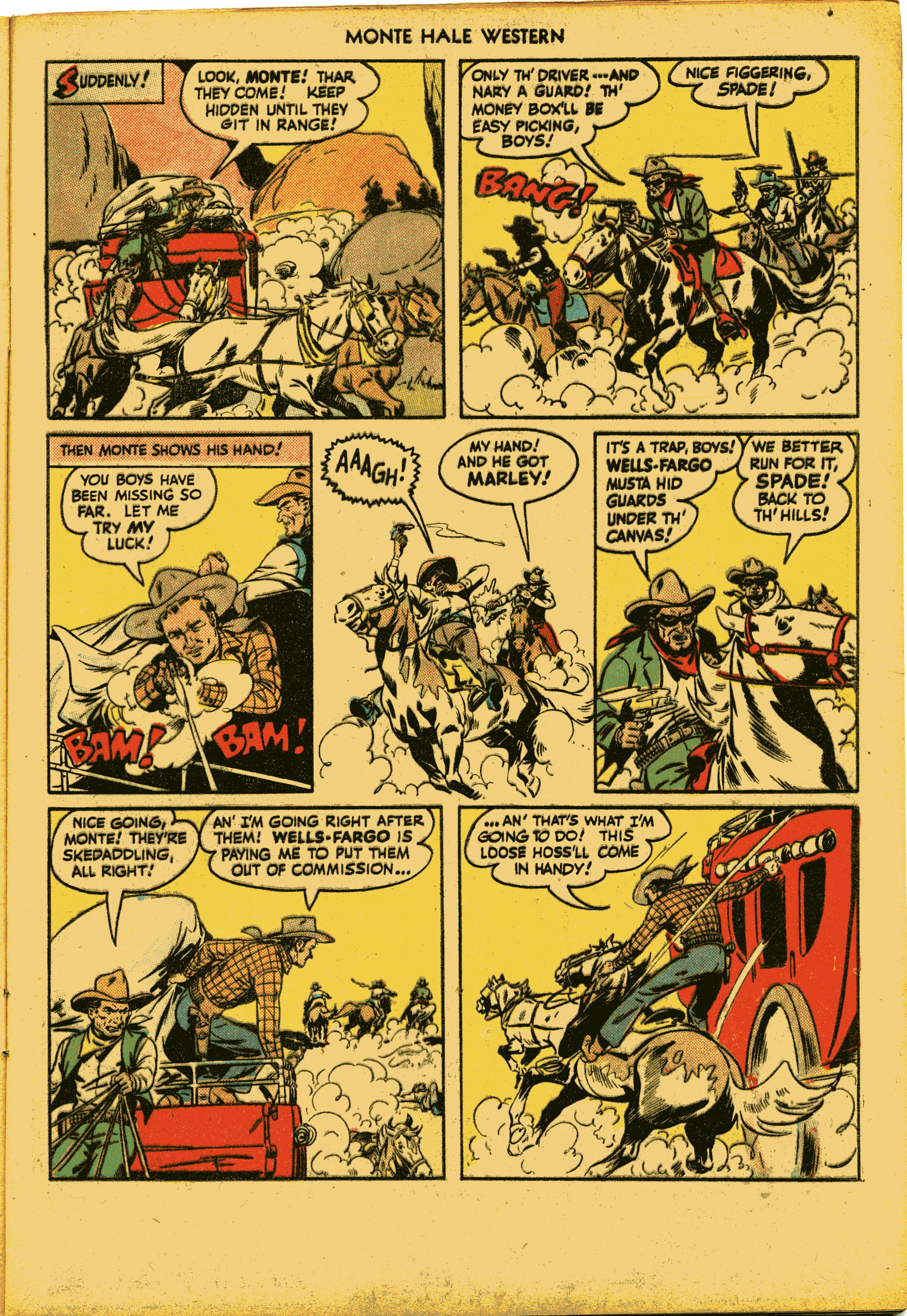 Read online Monte Hale Western comic -  Issue #31 - 5