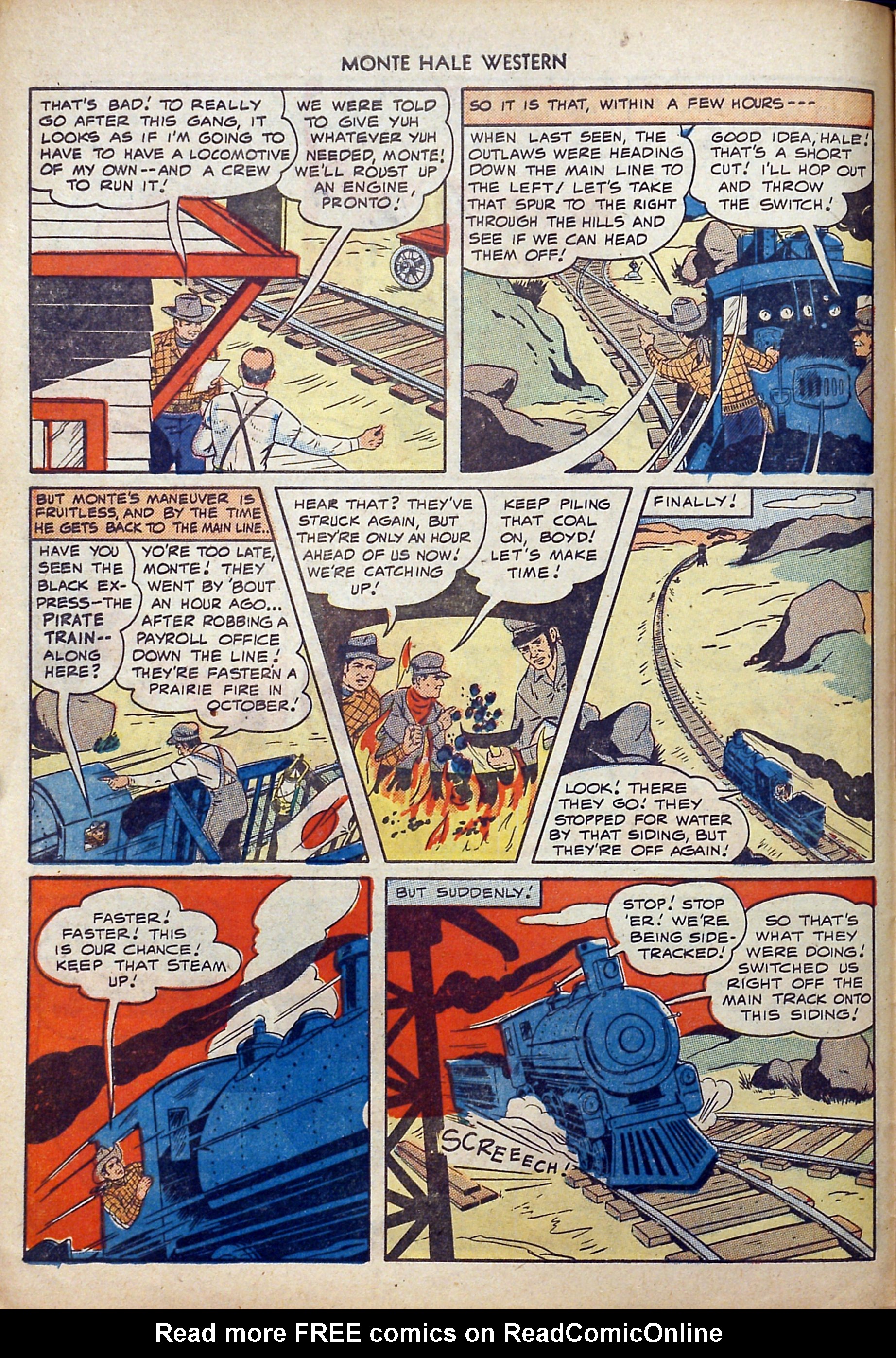Read online Monte Hale Western comic -  Issue #40 - 18