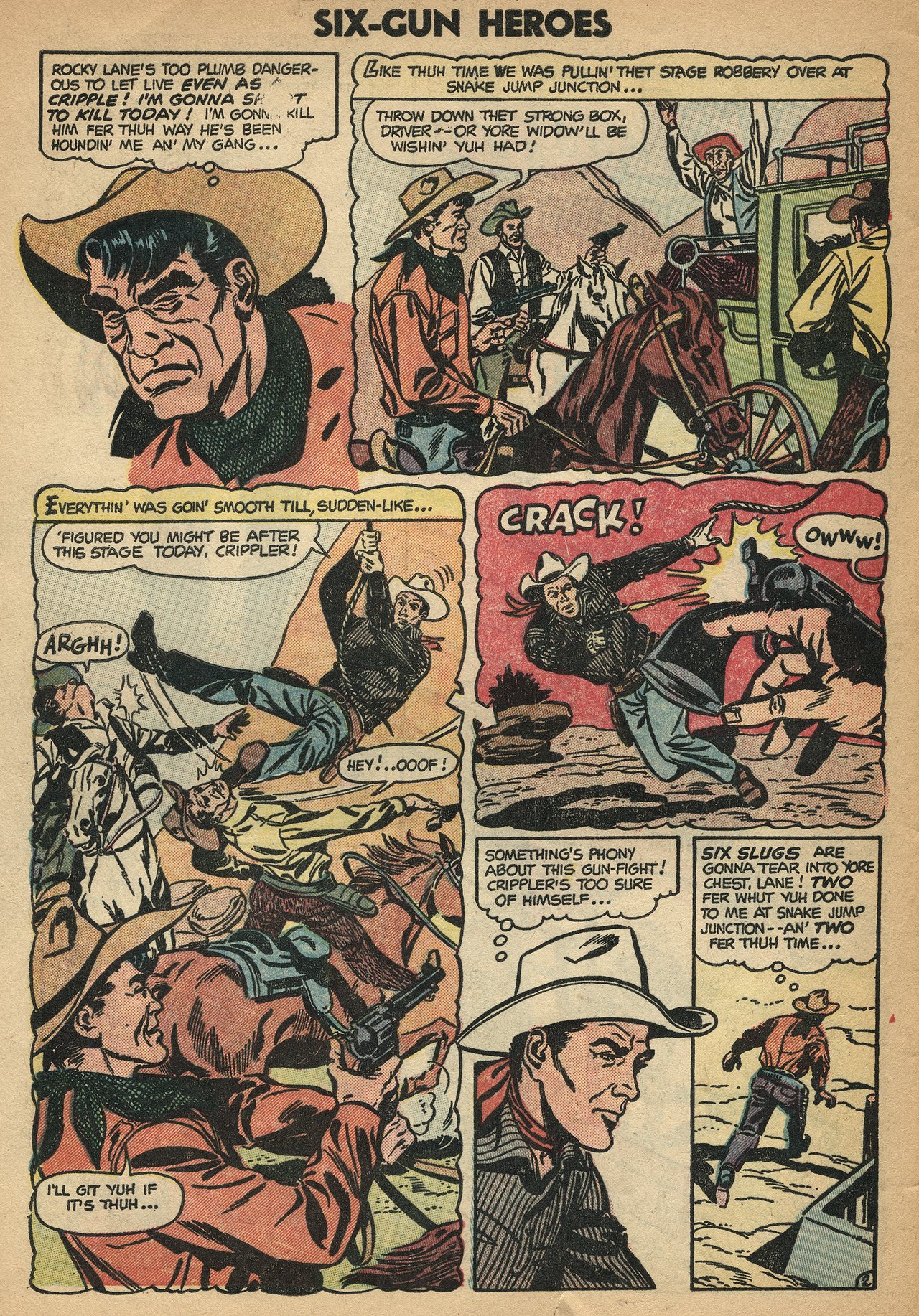 Read online Six-Gun Heroes comic -  Issue #28 - 4