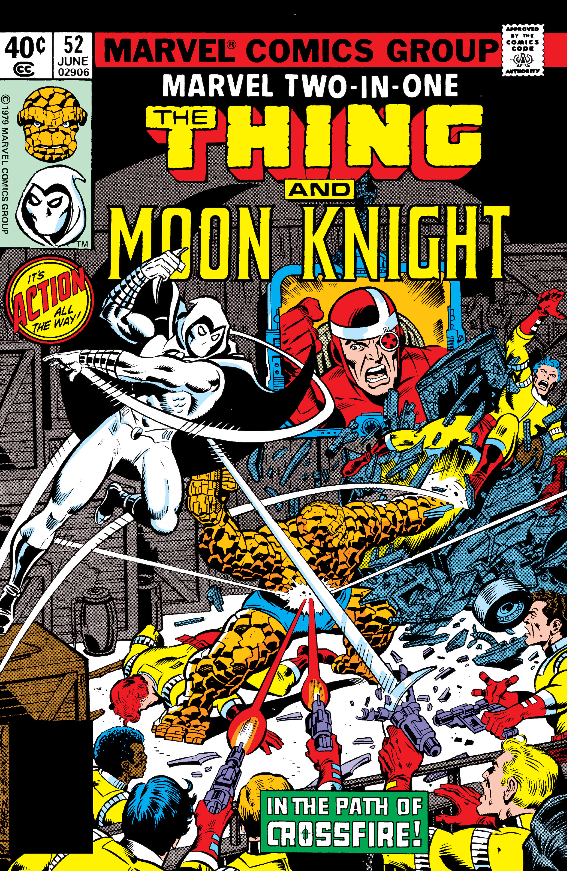 Read online Marvel Two-In-One comic -  Issue #52 - 1