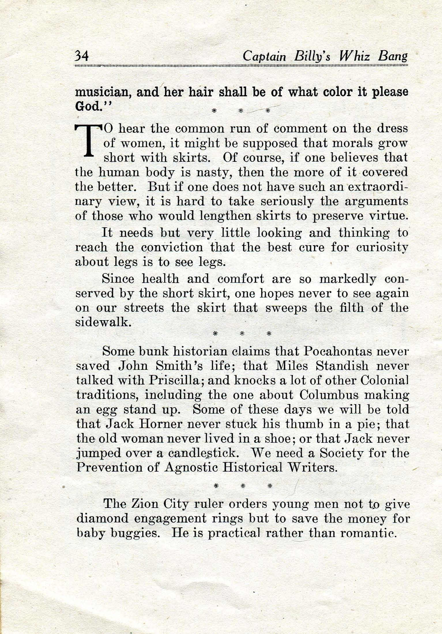 Read online Captain Billy's Whiz Bang comic -  Issue #19 - 36