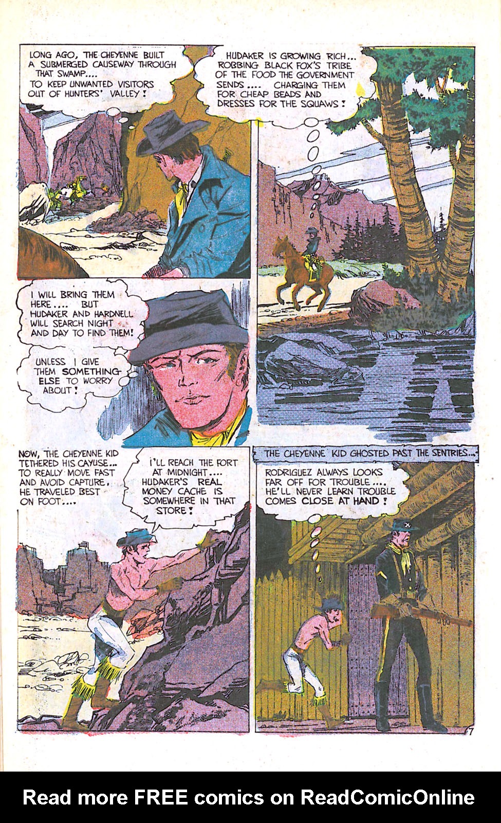 Read online Cheyenne Kid comic -  Issue #95 - 10
