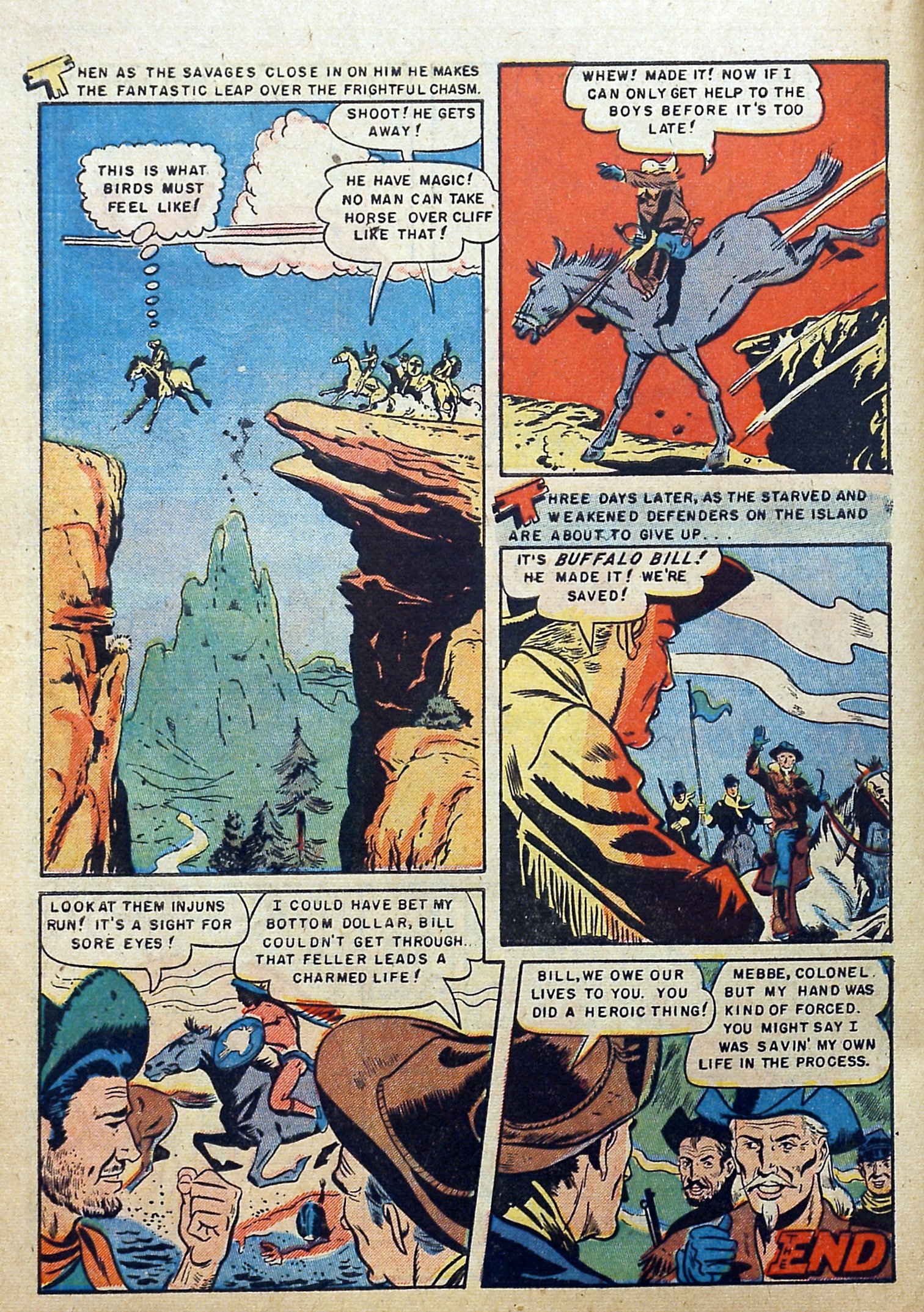 Read online Buffalo Bill comic -  Issue #9 - 10