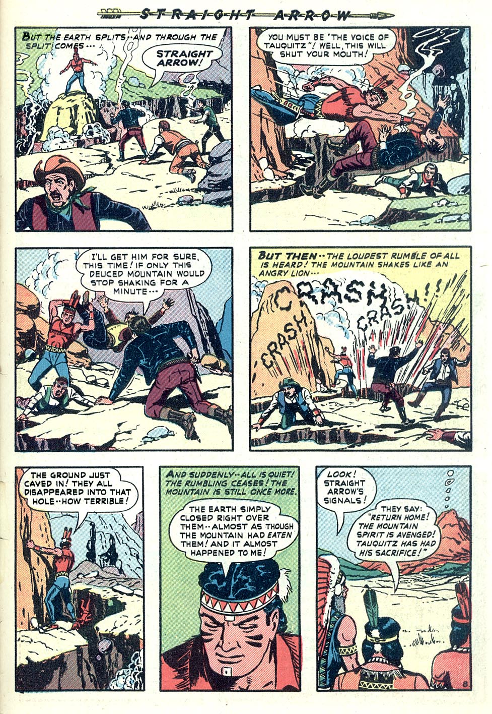 Read online Straight Arrow comic -  Issue #13 - 33