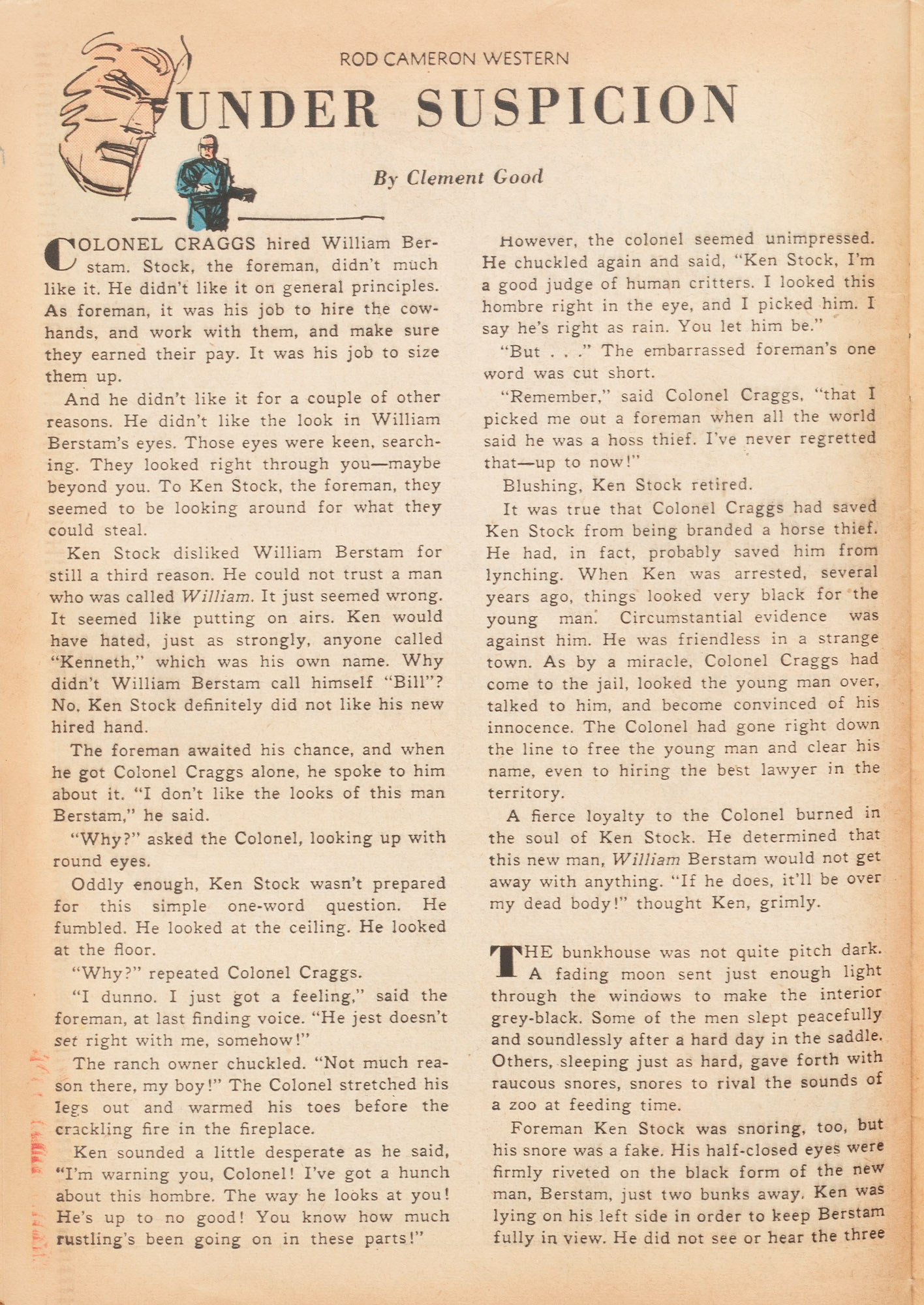Read online Rod Cameron Western comic -  Issue #4 - 28