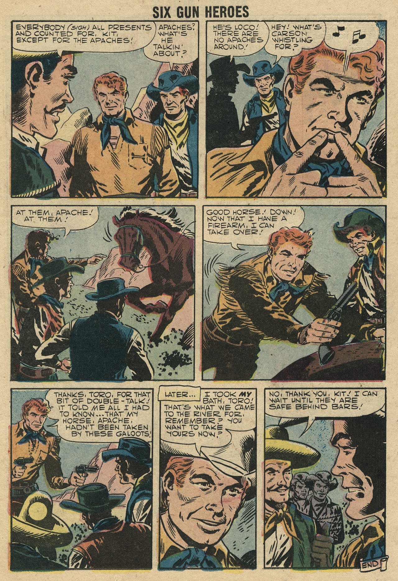 Read online Six-Gun Heroes comic -  Issue #44 - 13