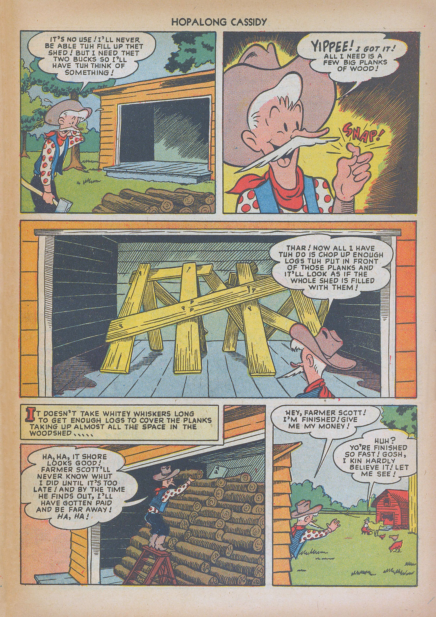 Read online Hopalong Cassidy comic -  Issue #36 - 31