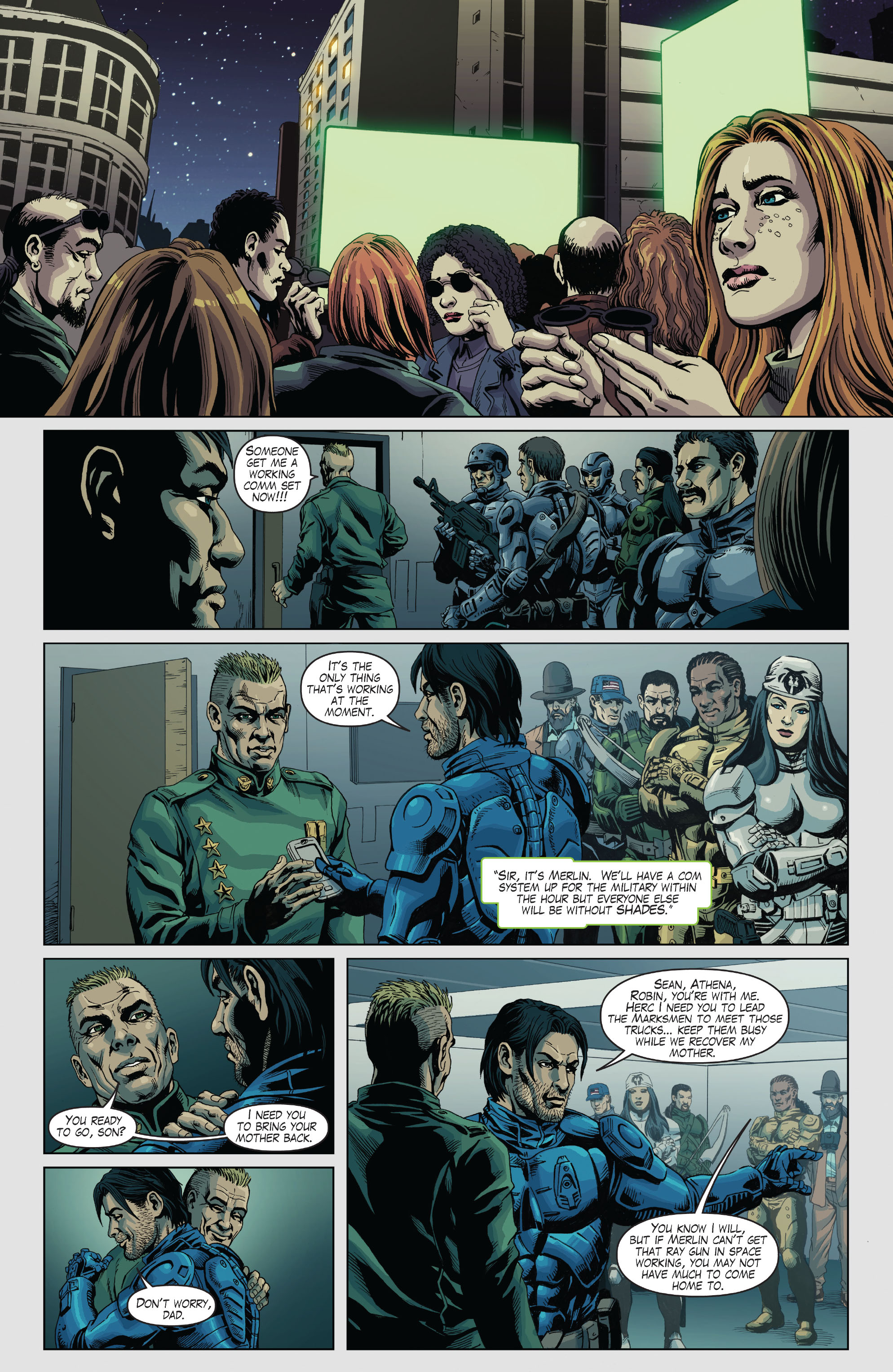 Read online Marksmen comic -  Issue #3 - 20
