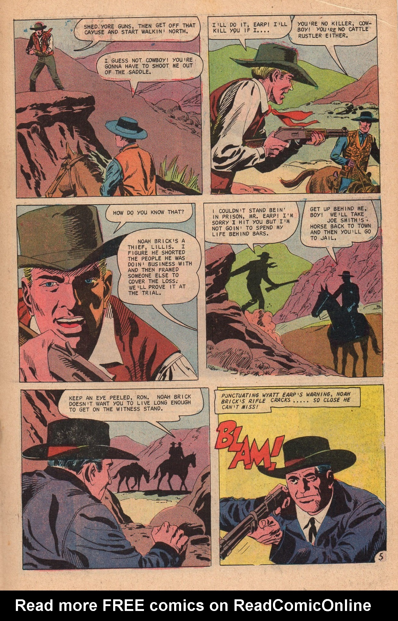 Read online Wyatt Earp Frontier Marshal comic -  Issue #67 - 19