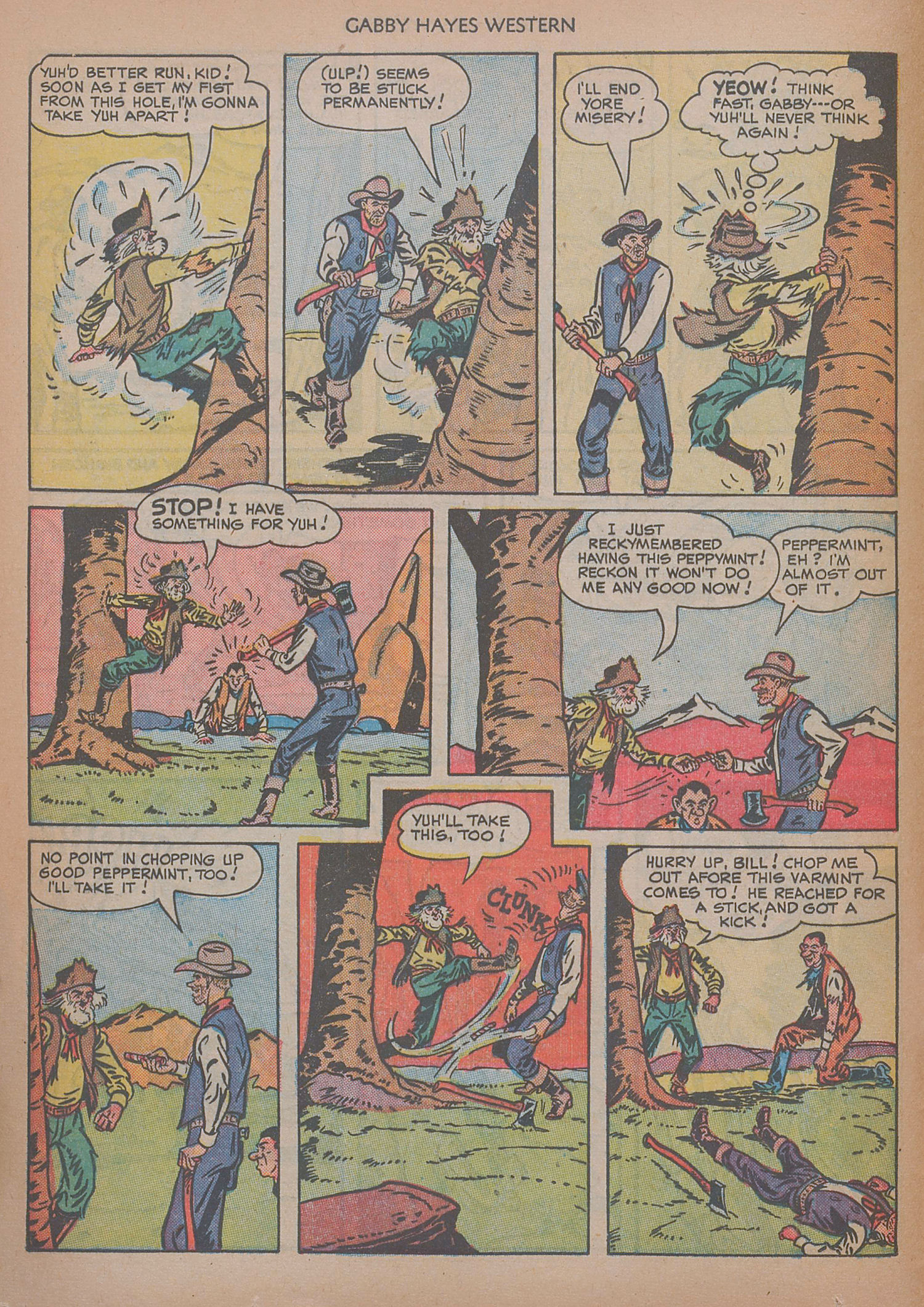 Read online Gabby Hayes Western comic -  Issue #15 - 12