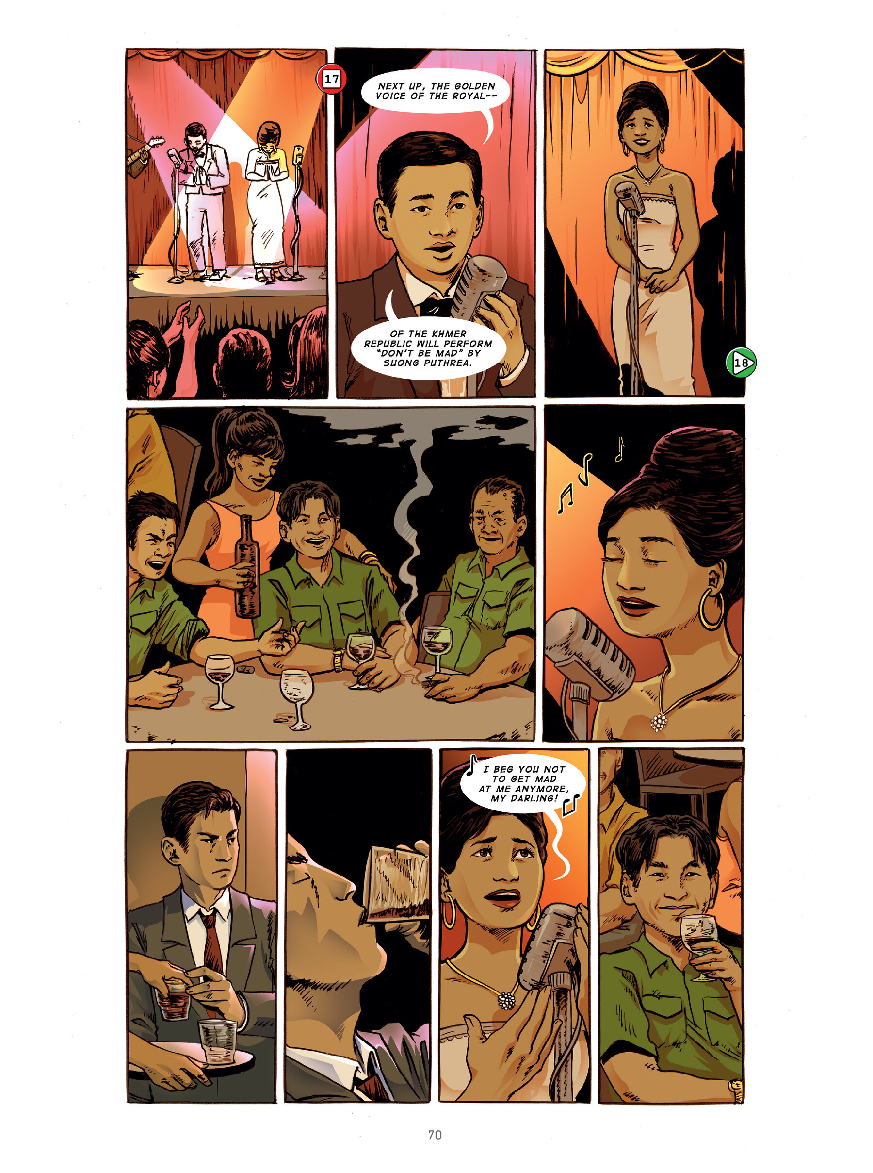 Read online The Golden Voice: The Ballad of Cambodian Rock's Lost Queen comic -  Issue # TPB (Part 1) - 69