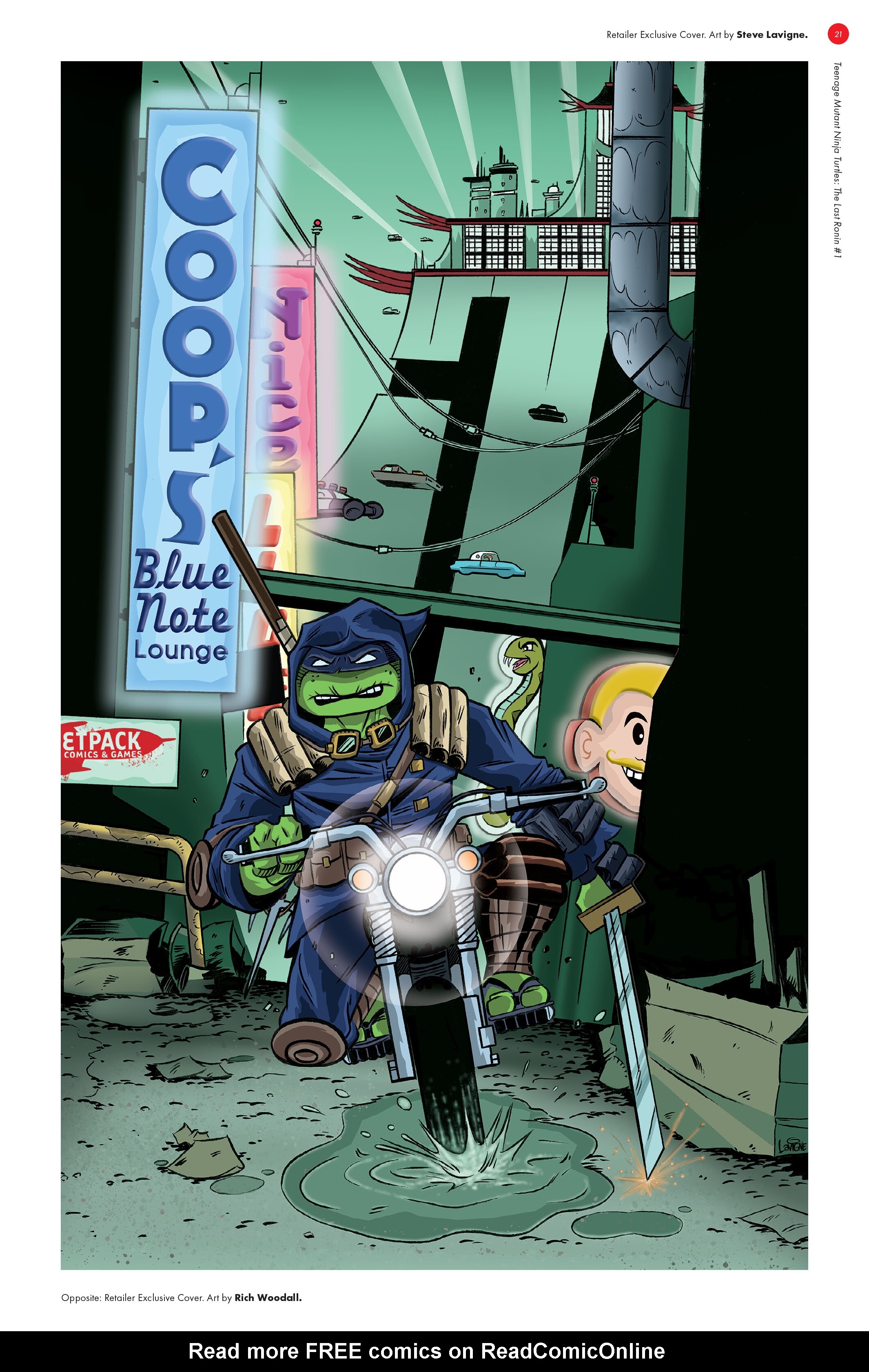 Read online Teenage Mutant Ninja Turtles: The Last Ronin - The Covers comic -  Issue # TPB (Part 1) - 21