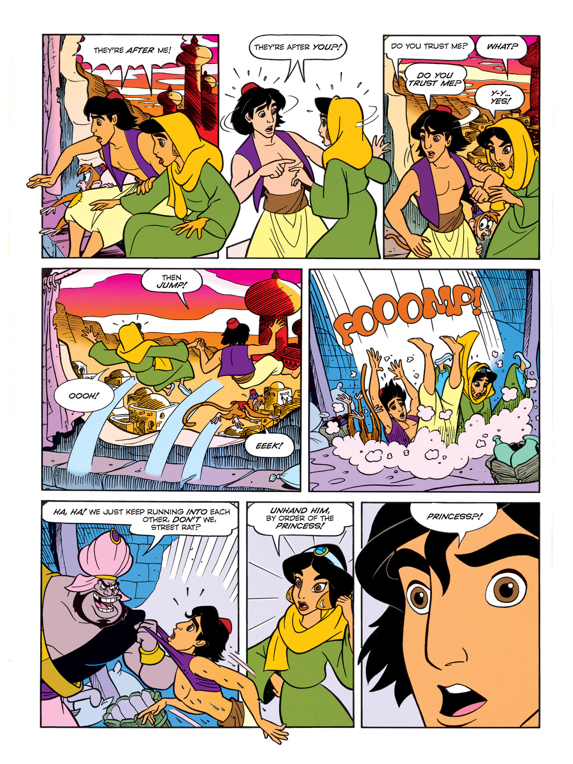 Read online Disney's Aladdin - The Official Movie Adaptation comic -  Issue # Full - 12