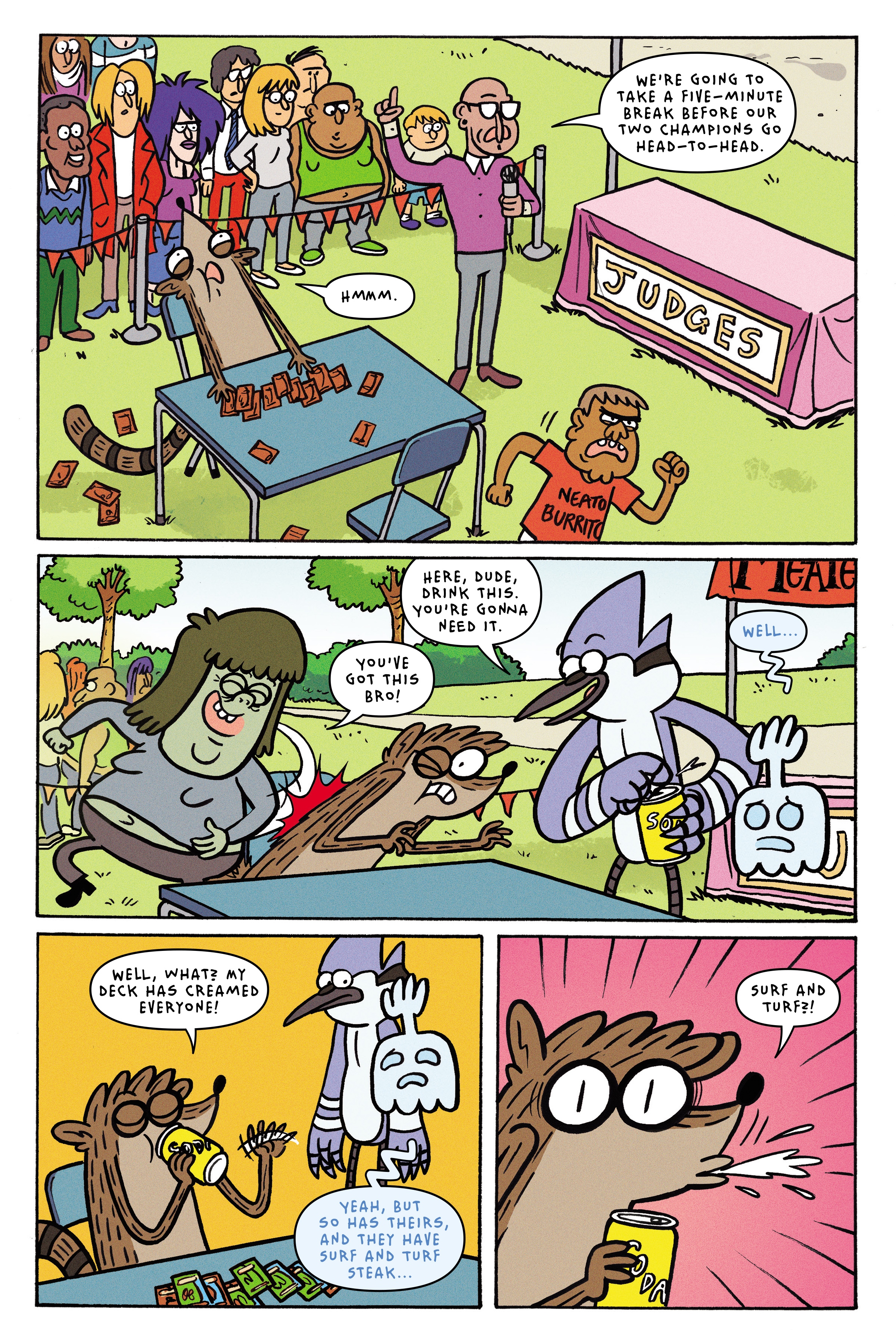Read online Regular Show: The Meatening comic -  Issue # TPB - 108