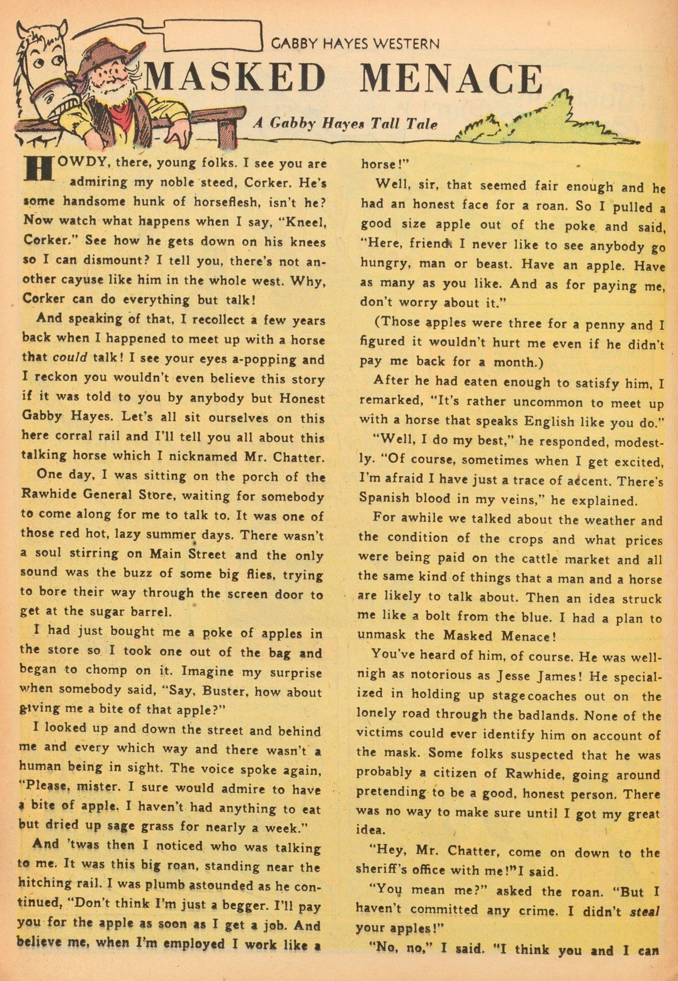 Read online Gabby Hayes Western comic -  Issue #44 - 12