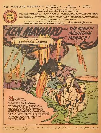 Read online Ken Maynard Western comic -  Issue #8 - 3