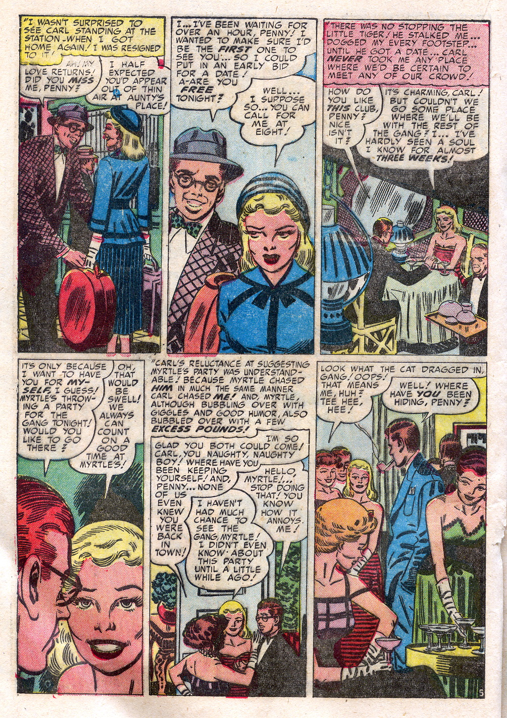 Read online Young Love (1949) comic -  Issue #28 - 28