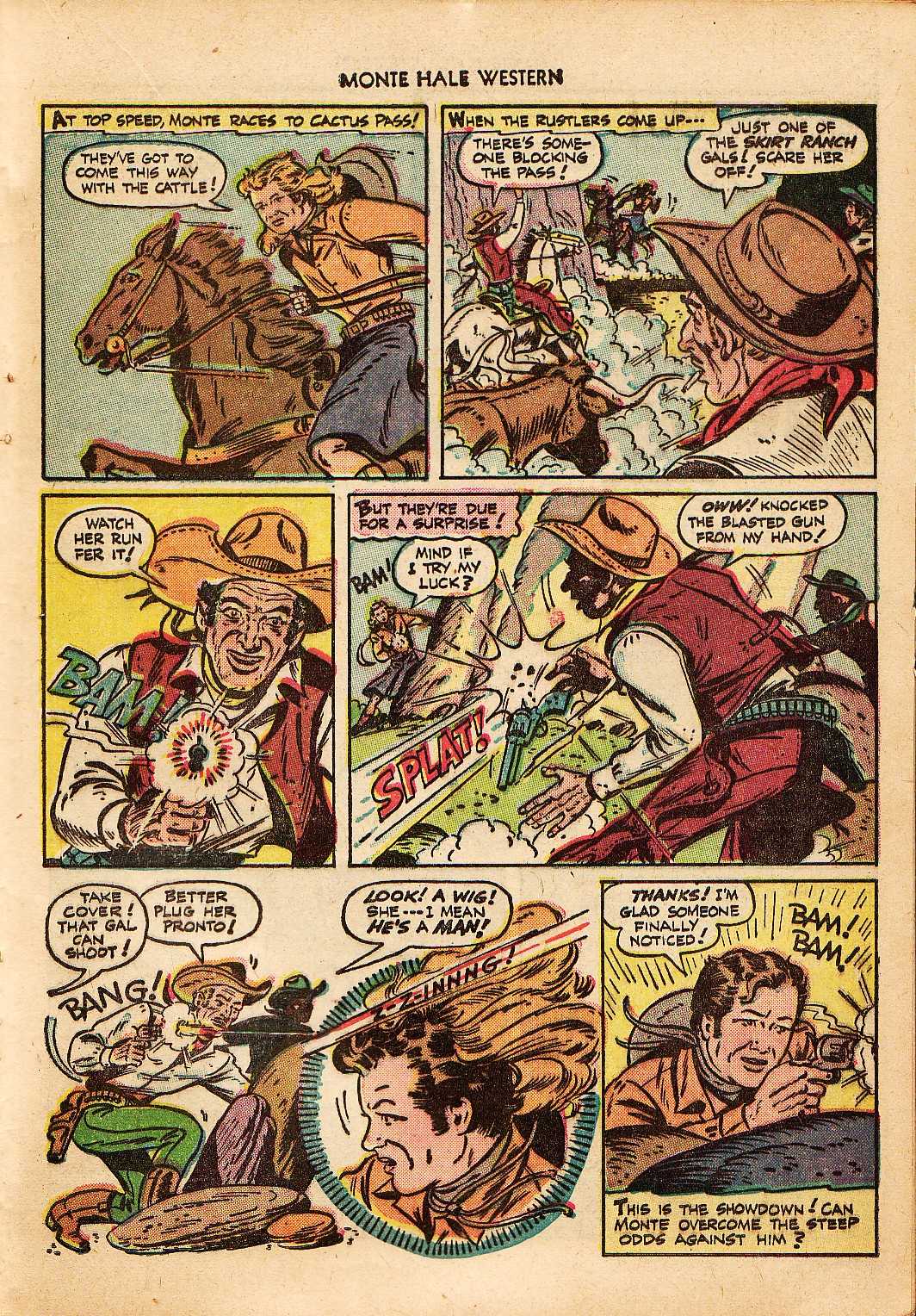 Read online Monte Hale Western comic -  Issue #38 - 32