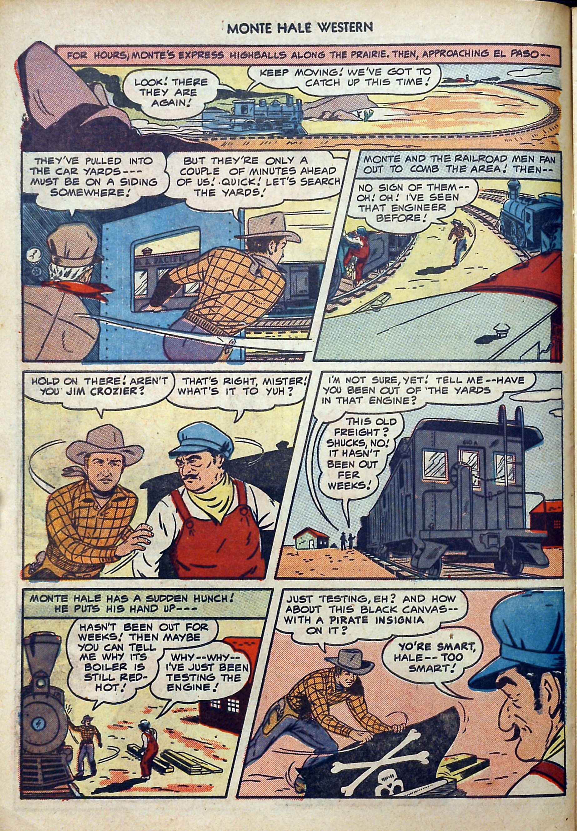 Read online Monte Hale Western comic -  Issue #40 - 20