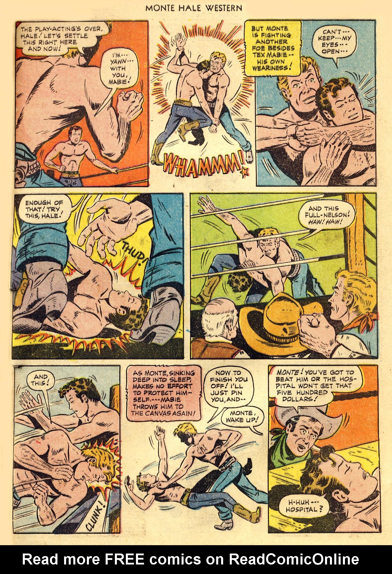 Read online Monte Hale Western comic -  Issue #53 - 32