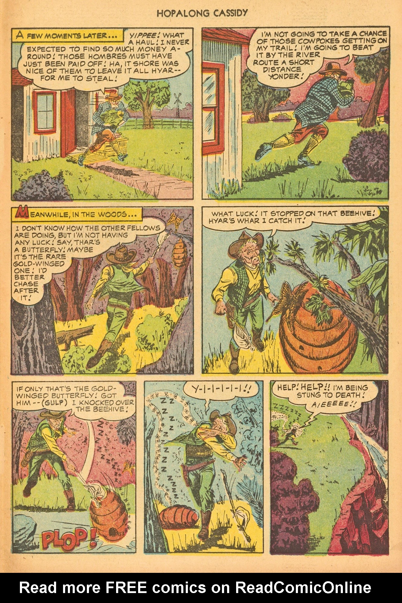 Read online Hopalong Cassidy comic -  Issue #61 - 19