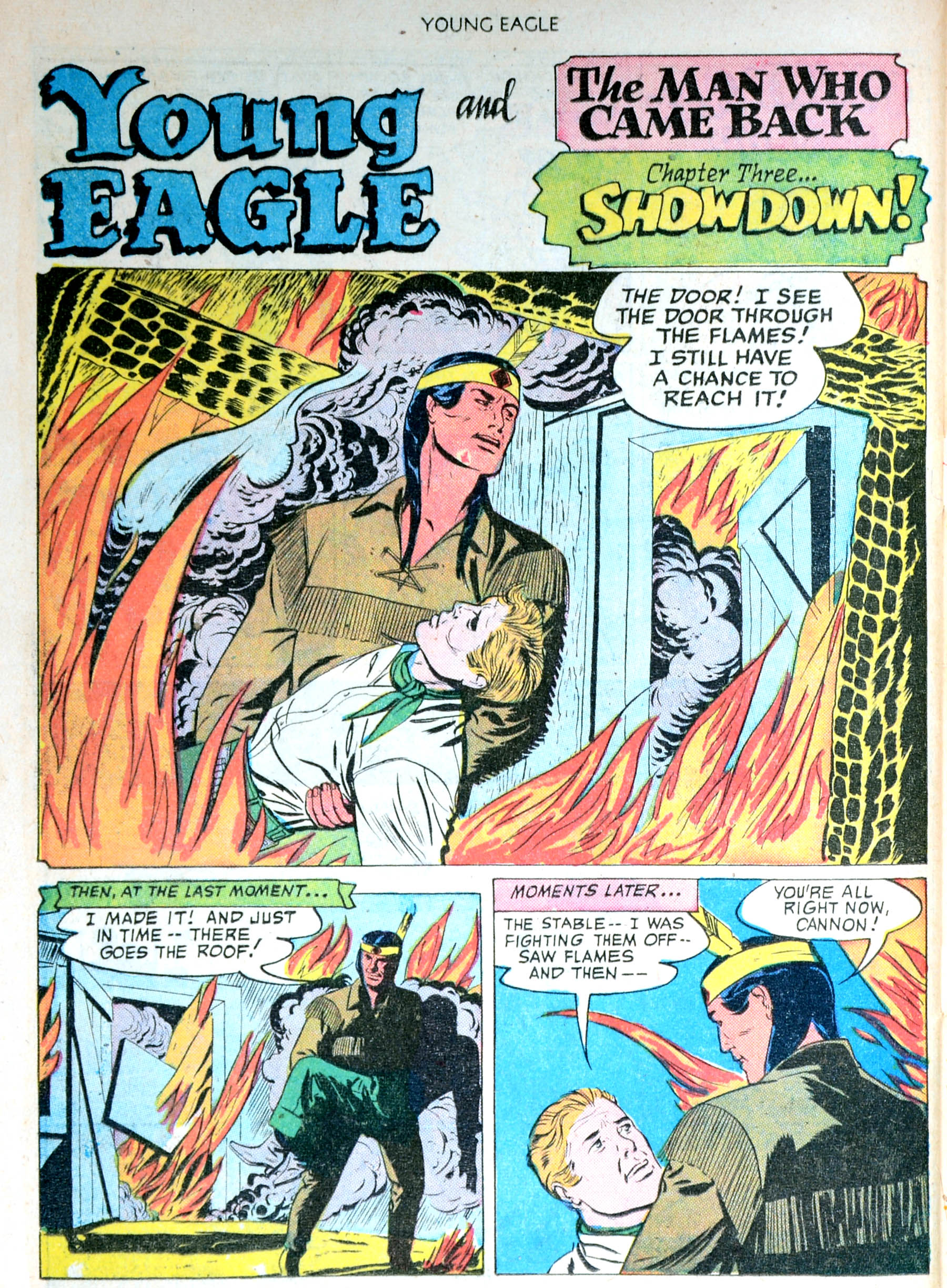 Read online Young Eagle comic -  Issue #4 - 28
