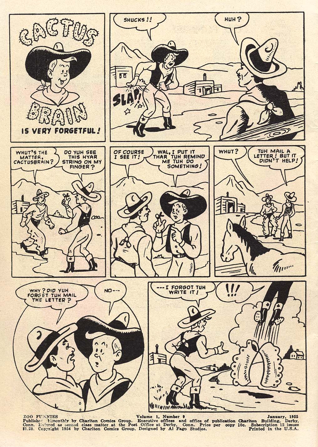 Read online Zoo Funnies comic -  Issue #9 - 2