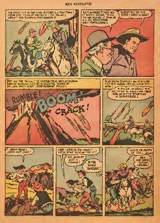 Read online Ken Maynard Western comic -  Issue #8 - 7